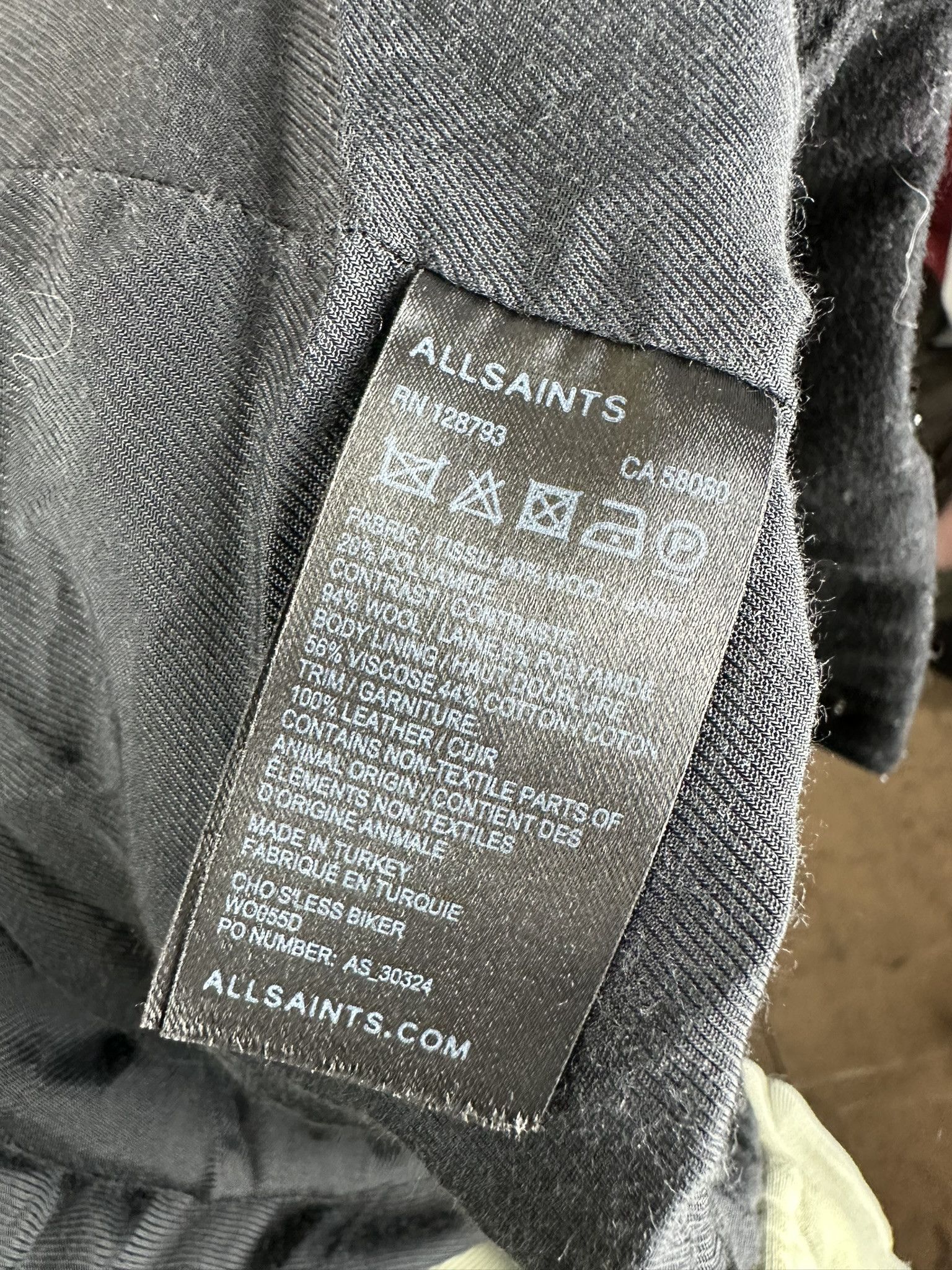Allsaints × Designer Allsaints Avant Garde Wool Zip Y2k Vest Size S / US 4 / IT 40 - 13 Thumbnail