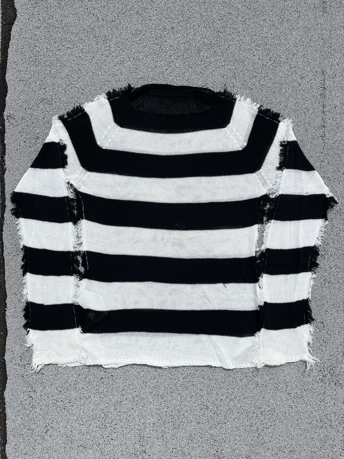 FW21 Marni Striped Knit Long Sleeve