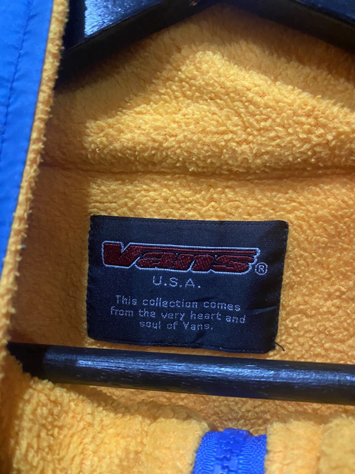 Vans Vans USA Vintage Fleece Pullover Jacket Retro Streetwear Size US M / EU 48-50 / 2 - 6 Thumbnail
