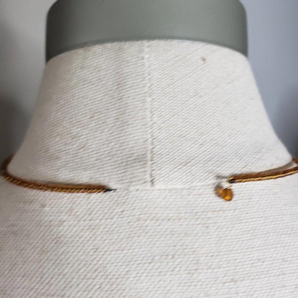 Designer Chandelier Crystal Wire Beaded Delicate Choker Size ONE SIZE - 5 Thumbnail