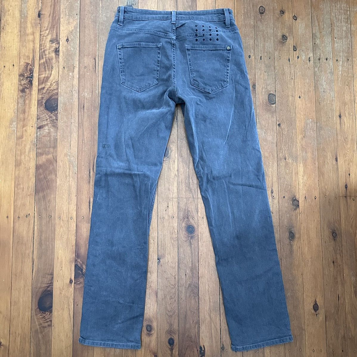 Ksubi Ksubi Faded Grey Denim Jeans Size 30 Size US 30 / EU 46 - 3 Thumbnail