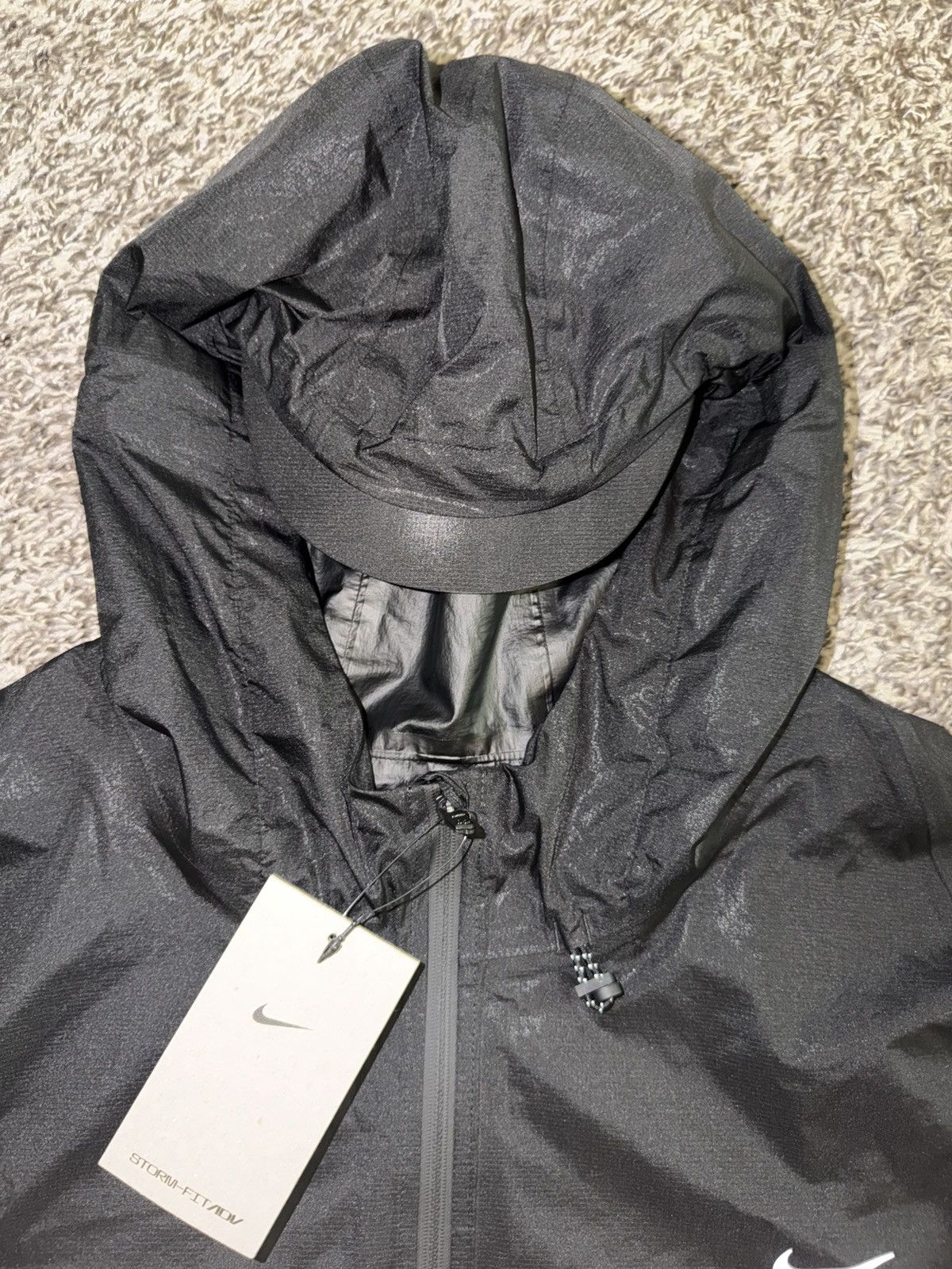 Nike Nike Storm-Fit ADV Running Division Jacket Black Men’s XXL Size US XXL / EU 58 / 5 - 3 Thumbnail