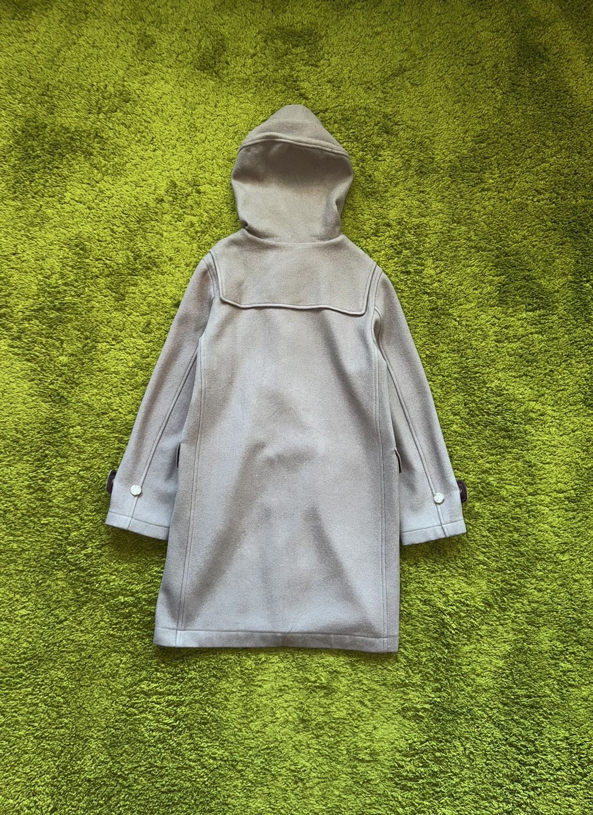 Designer × Mackintosh Mackintosh 100% wool beige duffle coat jacket Size M / US 6-8 / IT 42-44 - 4 Thumbnail
