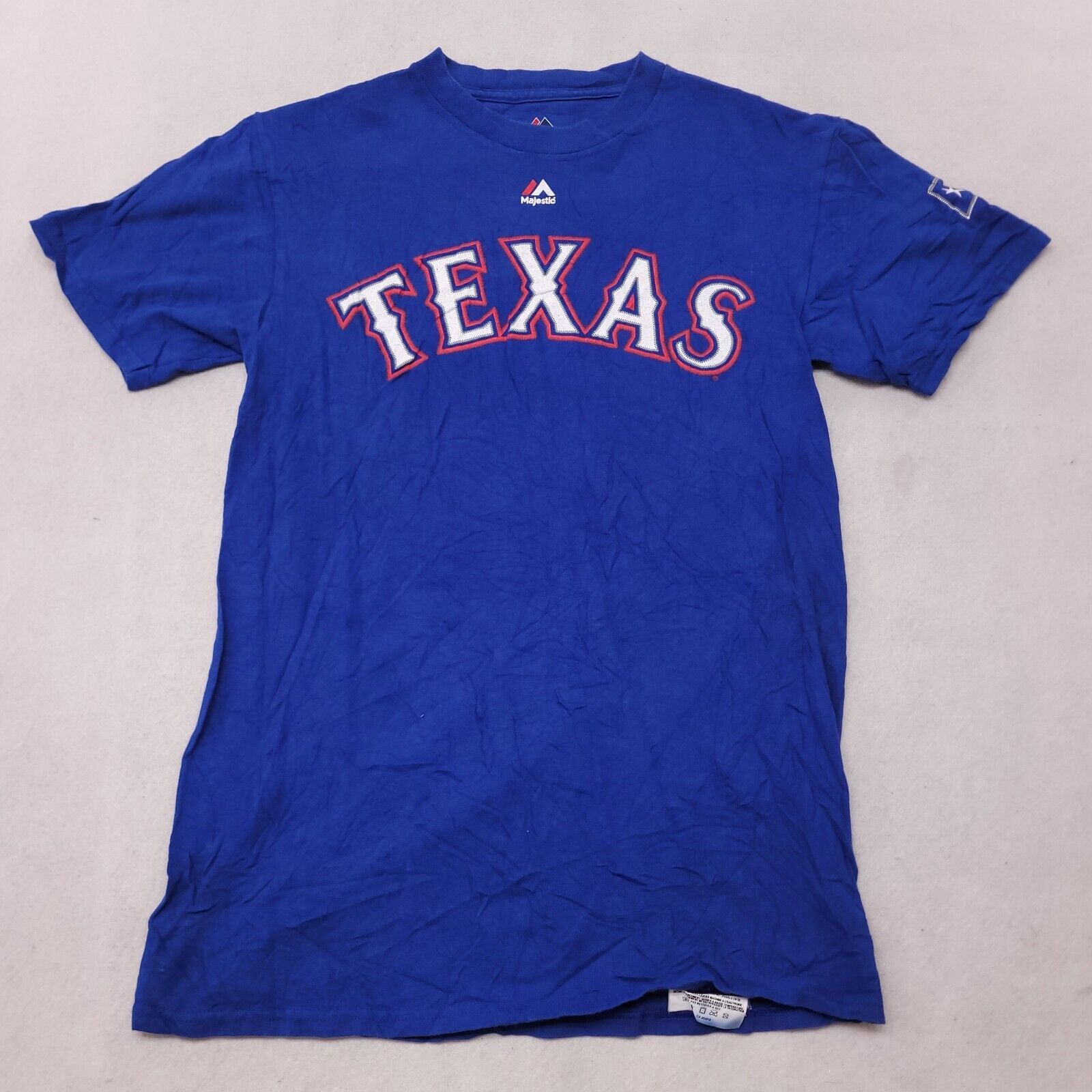 Majestic Texas Rangers #13 Gallo Majestic T-Shirt Mens Size S Blue Size US S / EU 44-46 / 1 - 2 Thumbnail
