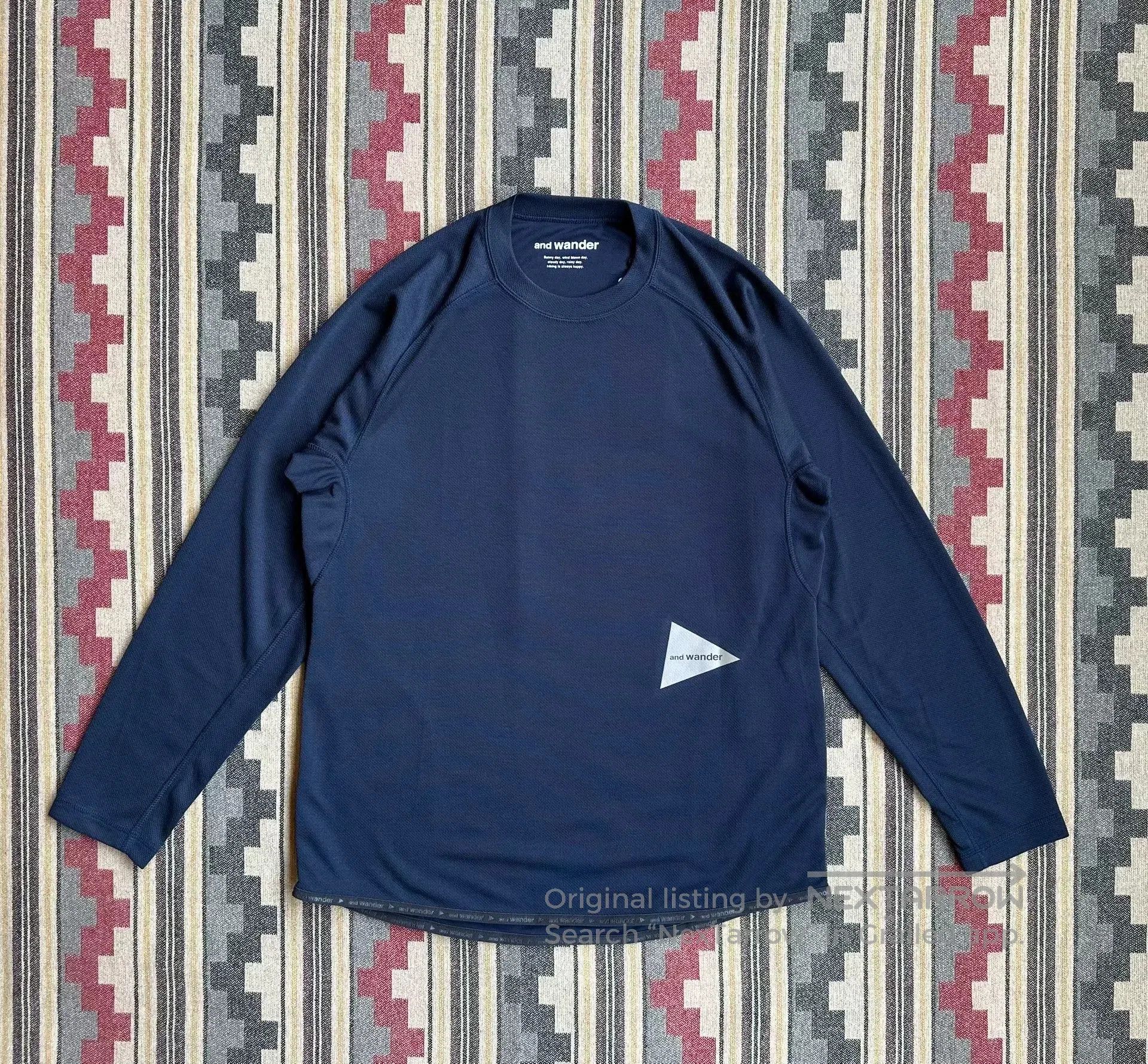 And Wander outdoor quick-dry long sleeve t-shirt. Size US M / EU 48-50 / 2 - 1 Thumbnail