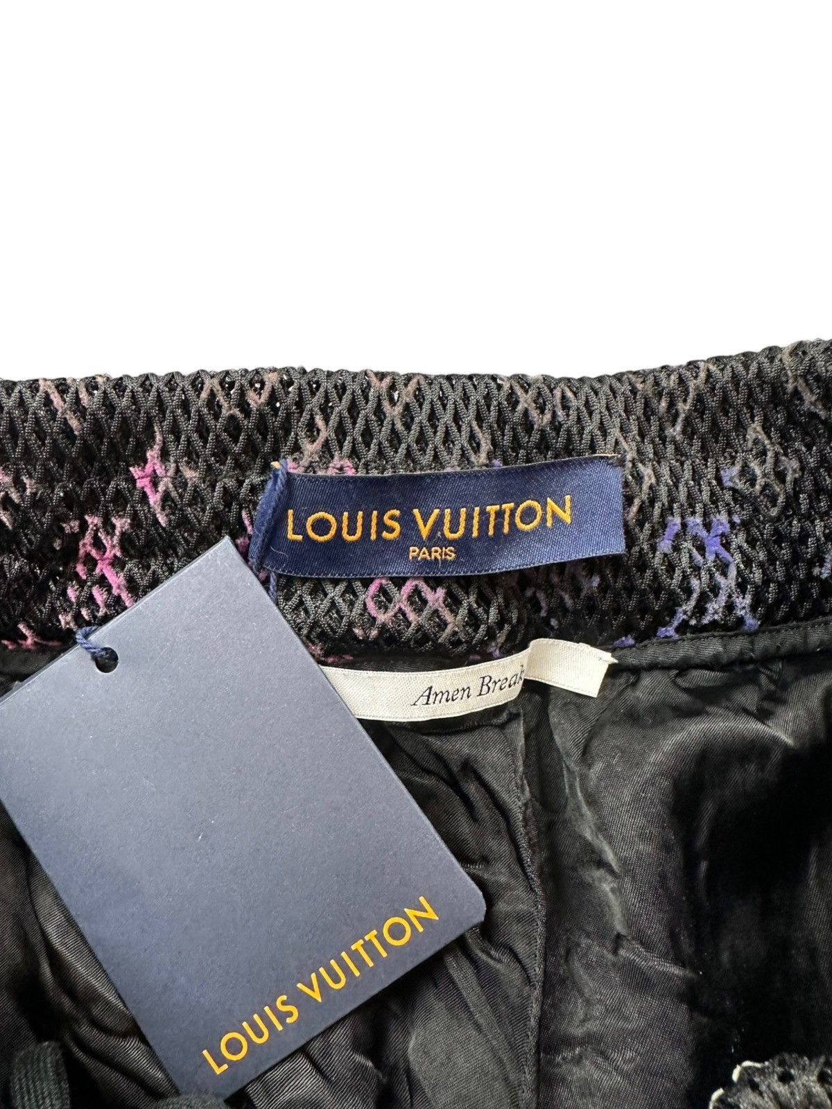 Louis Vuitton Louis Vuitton 36 Gradient Monogram Mesh Short Size US 36 / EU 52 - 3 Thumbnail