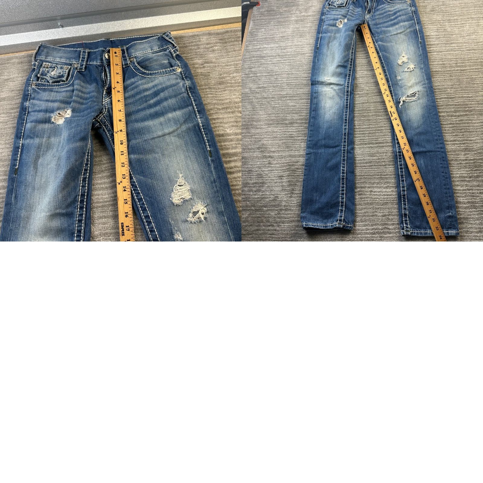 True Religion VINTAGE False Size 27" / US 4 / IT 40 - 9 Thumbnail