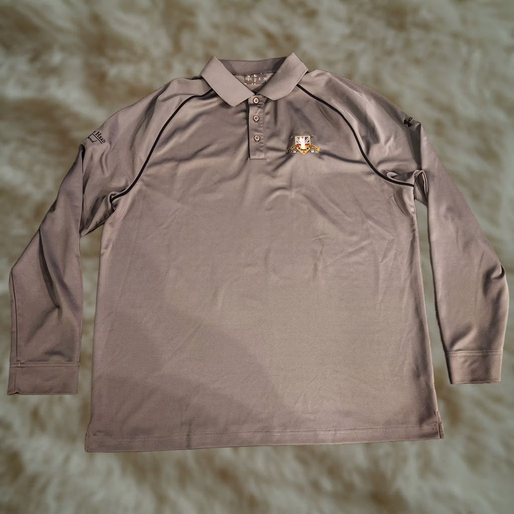Under Armour Under Armour Long Sleeve Polo Shirt Mens 2XL Gray British Open PGA Hilton Head Shirt Size US XXL / EU 58 / 5 - 1 Thumbnail
