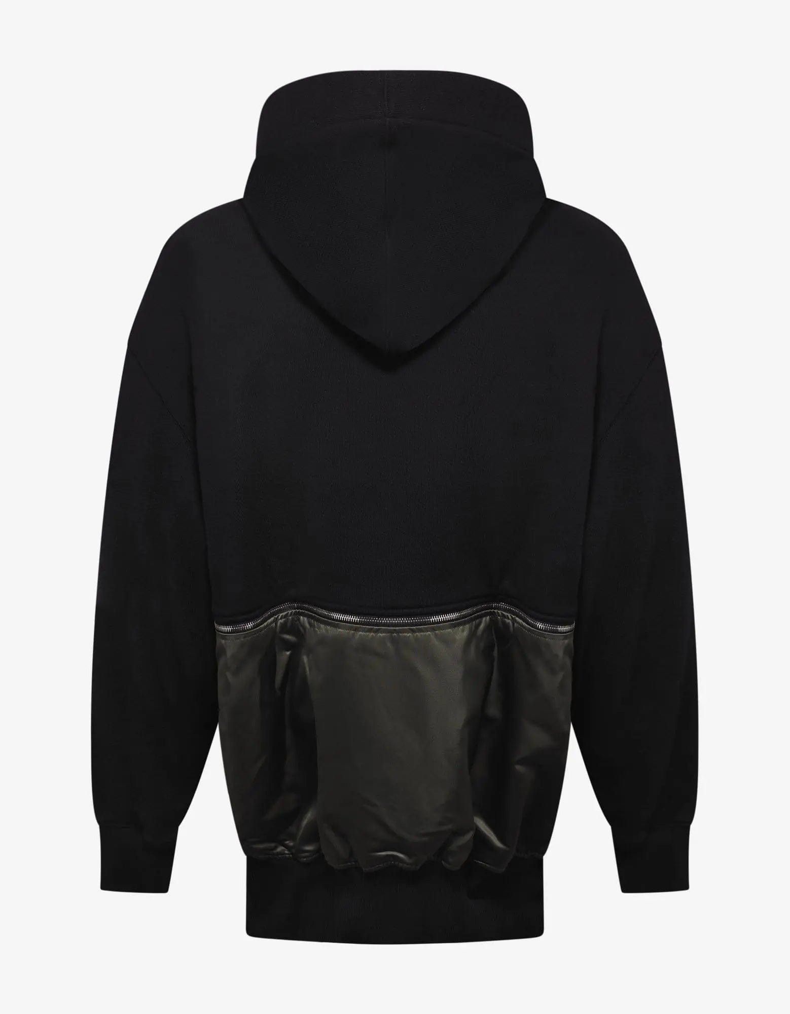 Palm Angels Palm Angels Black Hybrid Hoodie Size US L / EU 52-54 / 3 - 2 Thumbnail