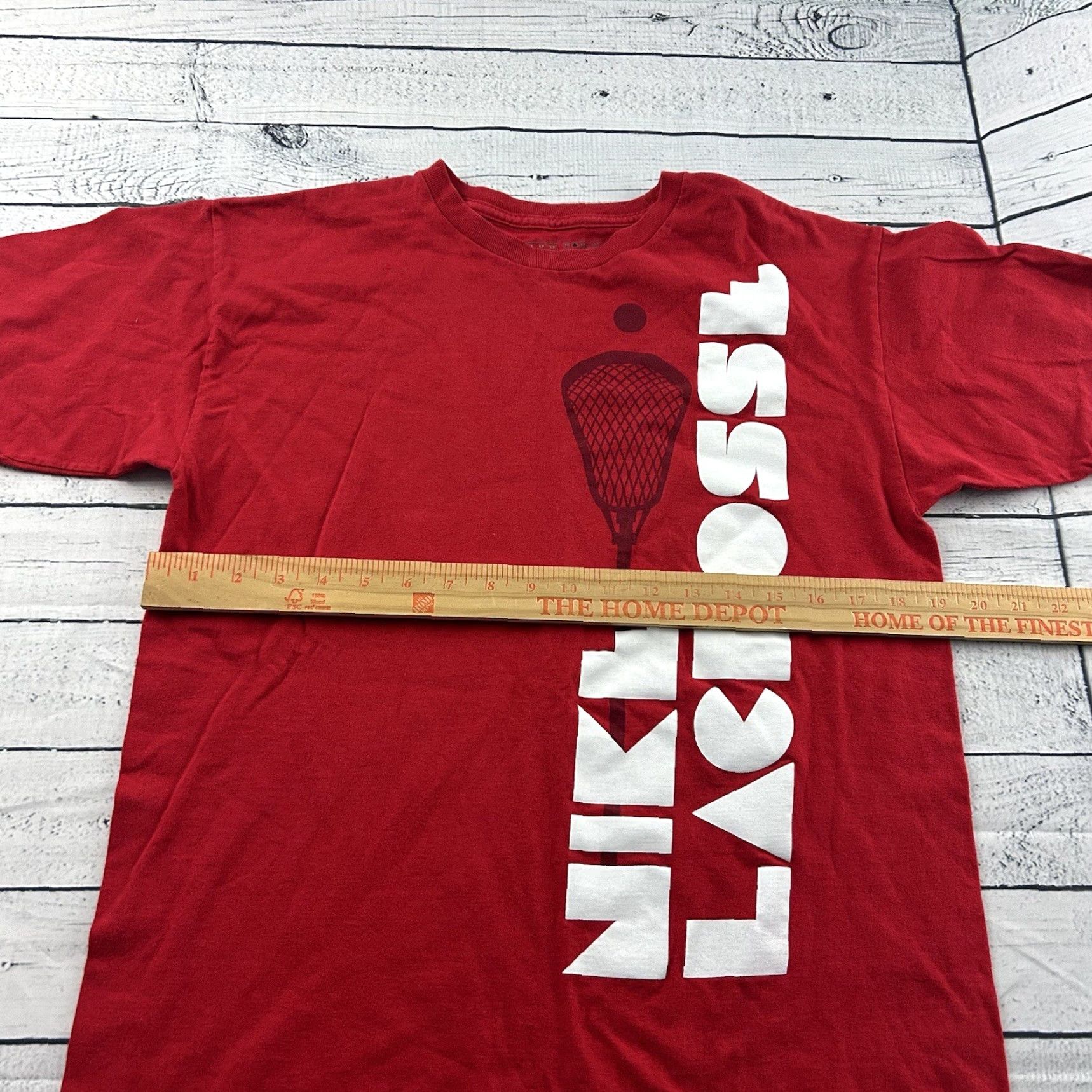 Nike Nike Lacrosse Short Sleeve T Shirt Men’s M Red Size US M / EU 48-50 / 2 - 4 Thumbnail