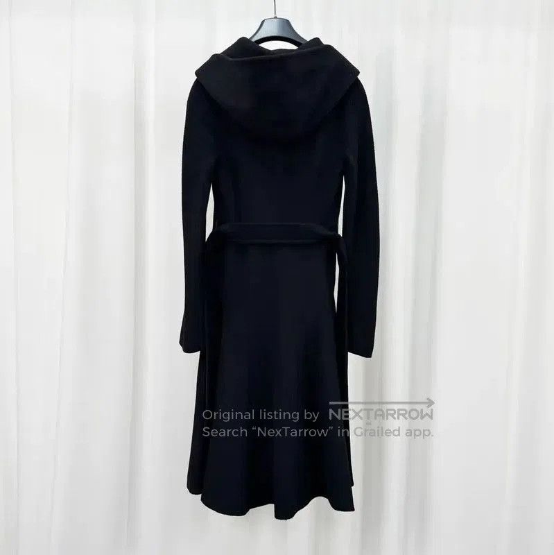 Max Mara MaxMara Black Cashmere Long Coat for Women . Size M / US 6-8 / IT 42-44 - 2 Thumbnail