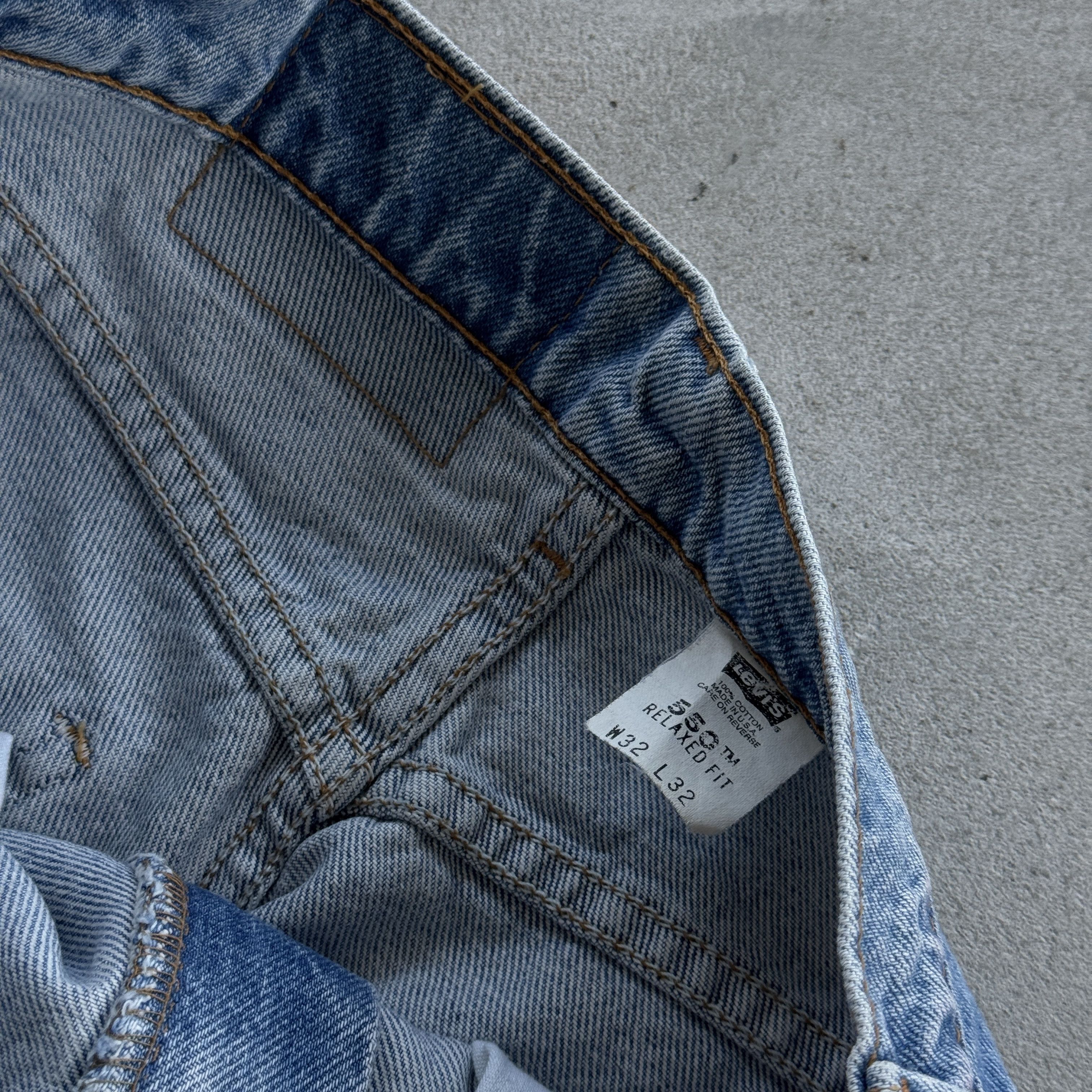 Levi's Vintage 90s Levi's 550 Denim Jeans Size US 32 / EU 48 - 8 Thumbnail