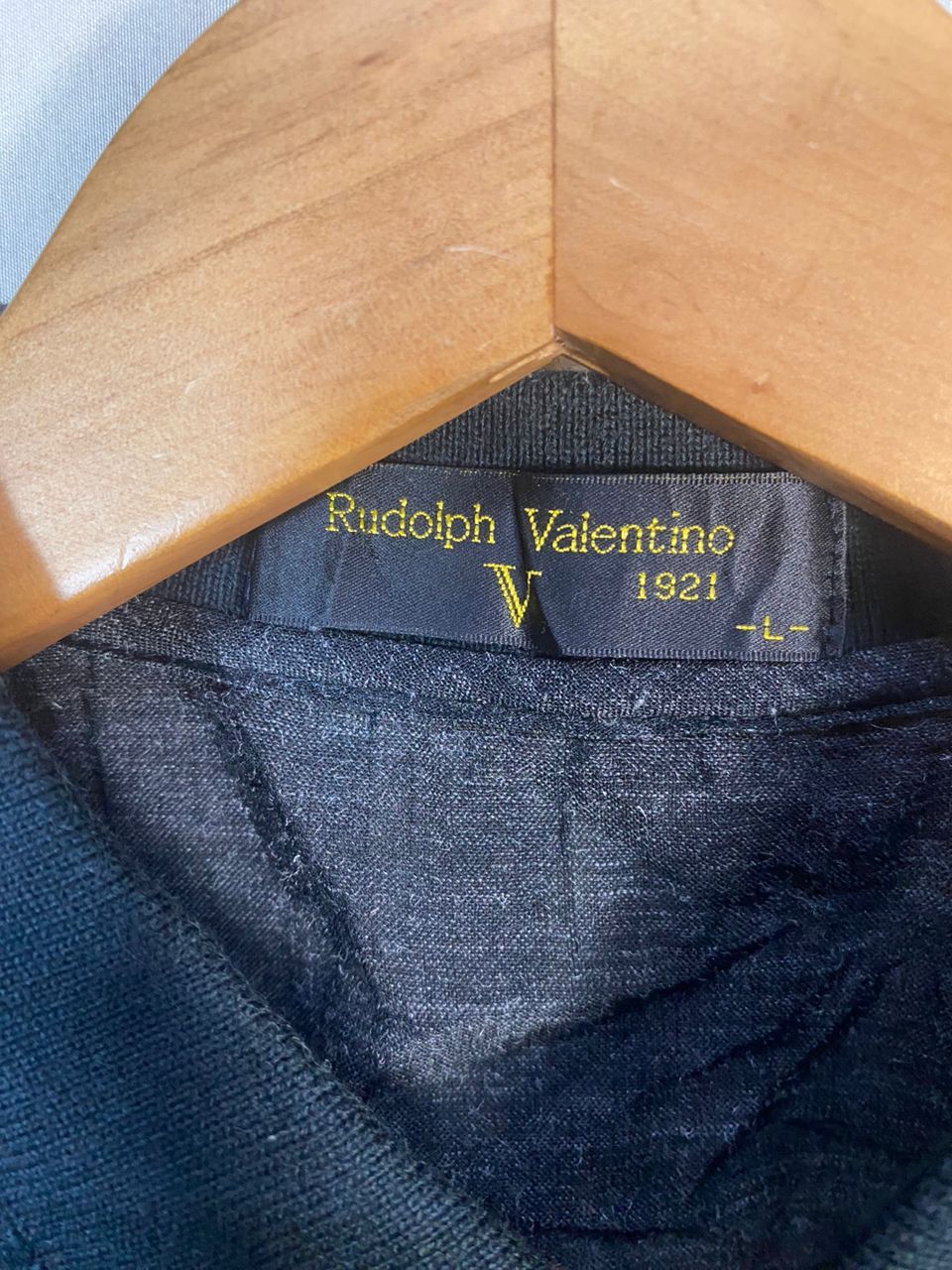 Japanese Brand Rudolph Valentino single pocket polo shirt Size US L / EU 52-54 / 3 - 6 Thumbnail