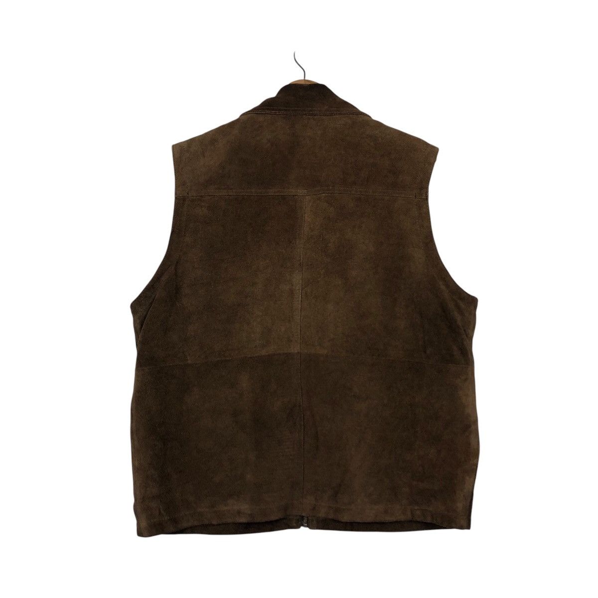Japanese Brand 📌Vintage Genuine Leather Vest Unbranded Issey Miyake Size US M / EU 48-50 / 2 - 9 Thumbnail