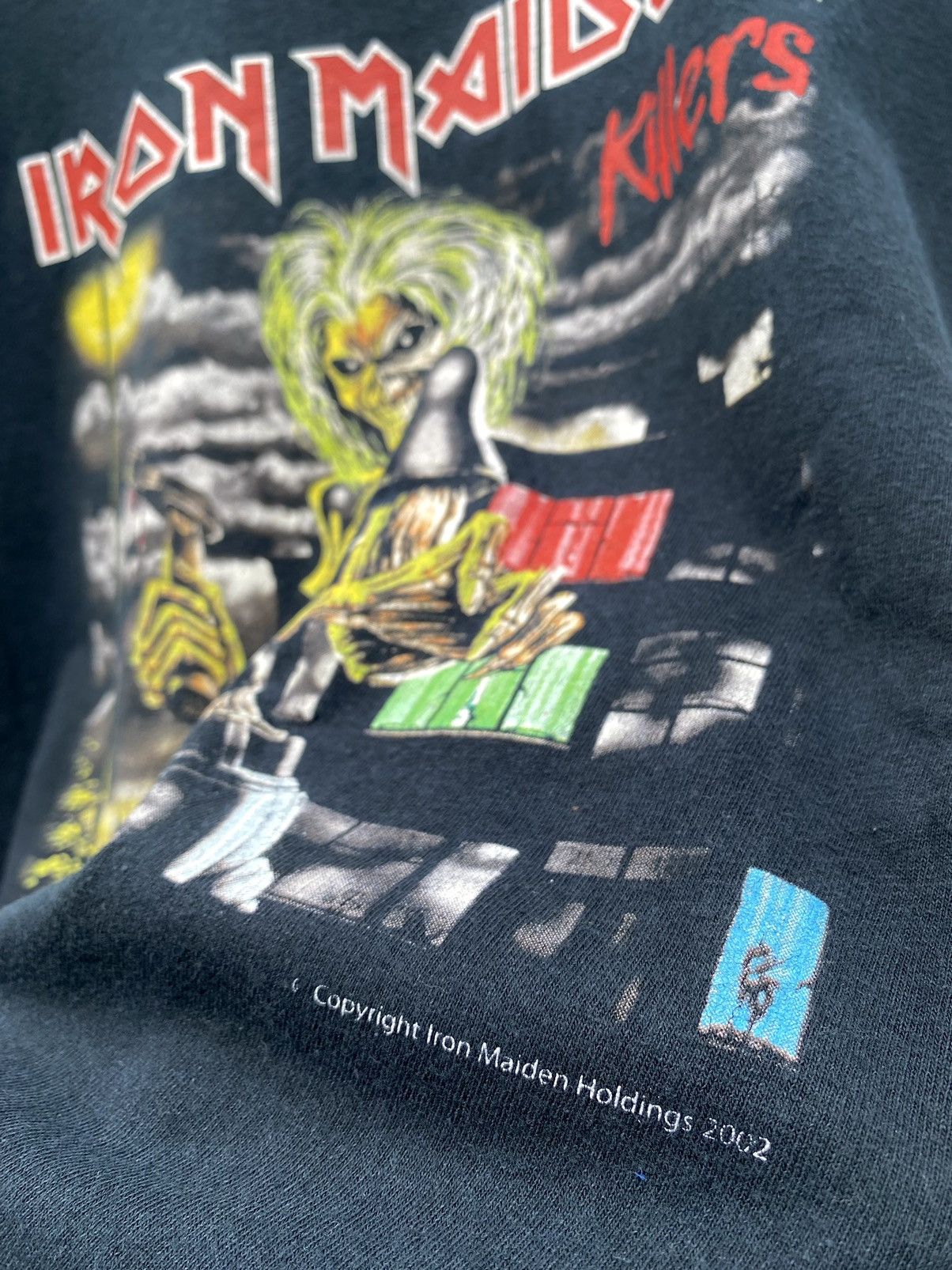 Band Tees × Iron Maiden × Vintage Vintage Iron Maiden Killers © 2002 Size US XL / EU 56 / 4 - 4 Thumbnail