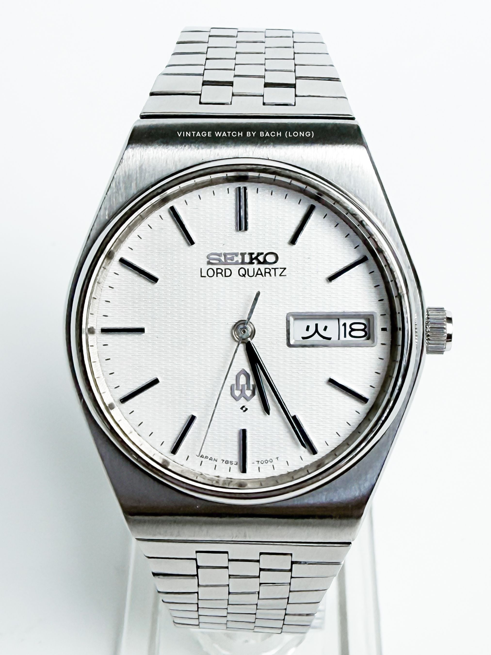 Seiko Seiko Lord Quartz 7853-7010 Minimal White Watch Size ONE SIZE - 4 Thumbnail