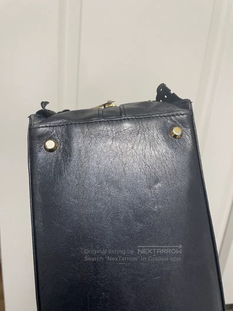 Vivienne Westwood Vivienne Westwood size os Lace Edge Dumpling Bag Navy Blue Size ONE SIZE - 5 Thumbnail