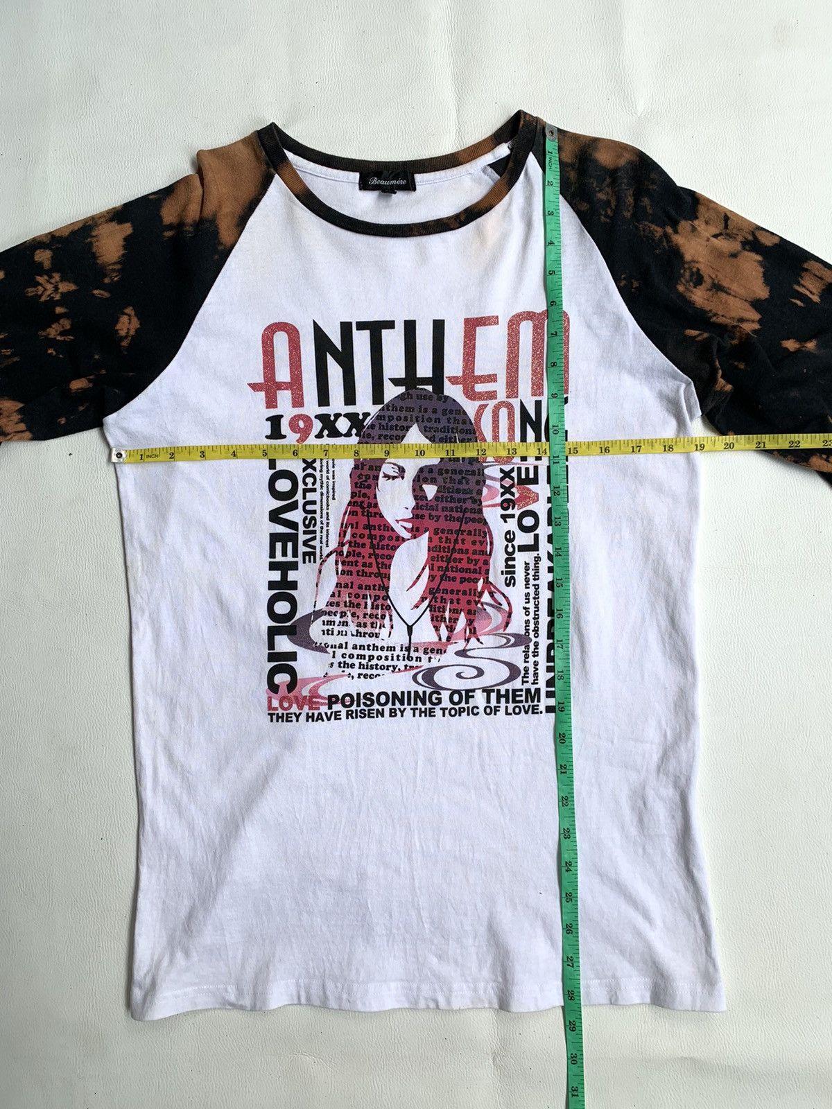 If Six Was Nine × Japanese Brand × Le Grande Bleu (L.G.B.) Japanese Beaumere Poem Longsleeve Tshirt lgb style Size US L / EU 52-54 / 3 - 8 Thumbnail