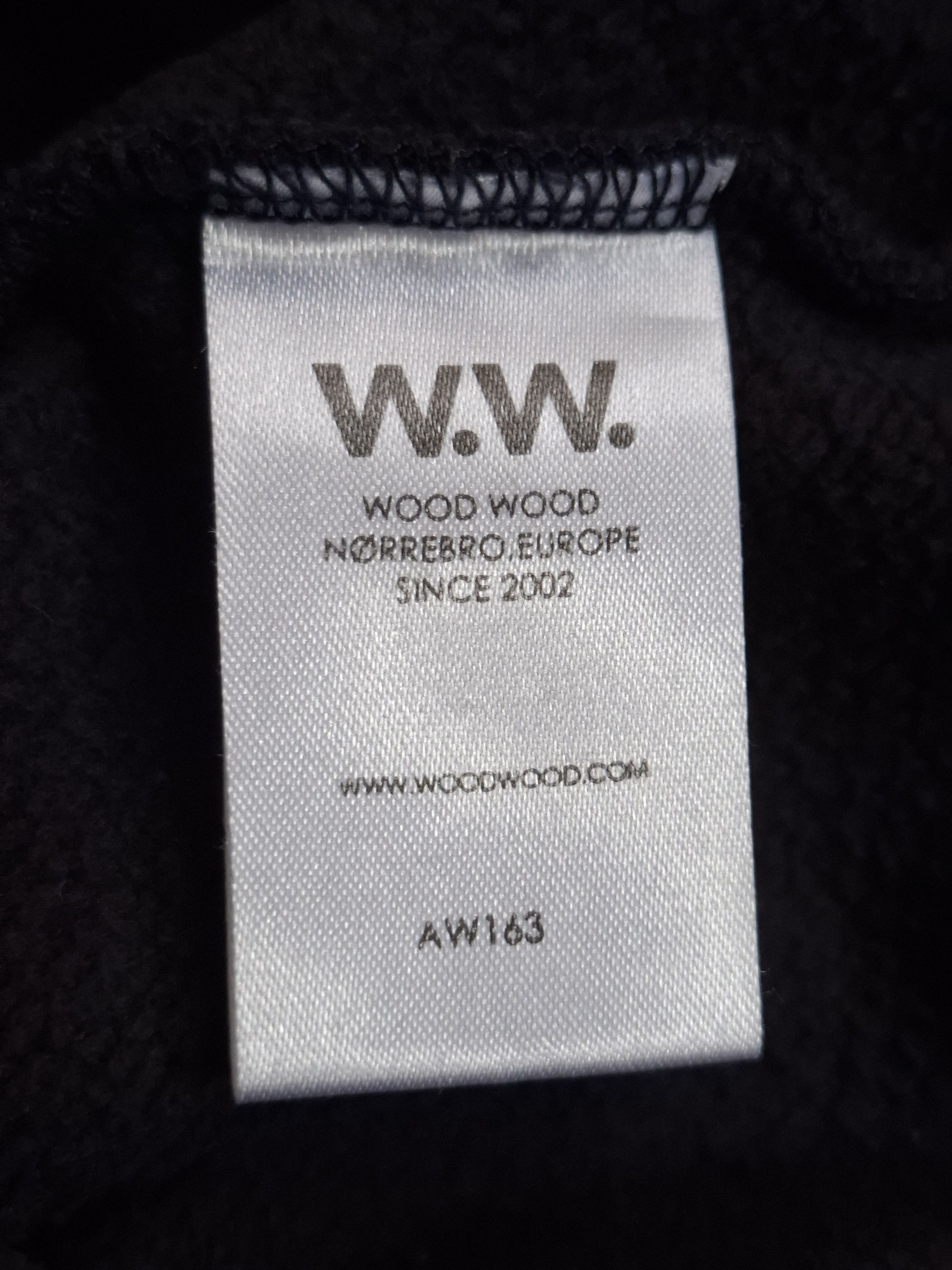 Wood Wood Navy blue zip turtleneck sweatshirt Size US L / EU 52-54 / 3 - 6 Thumbnail