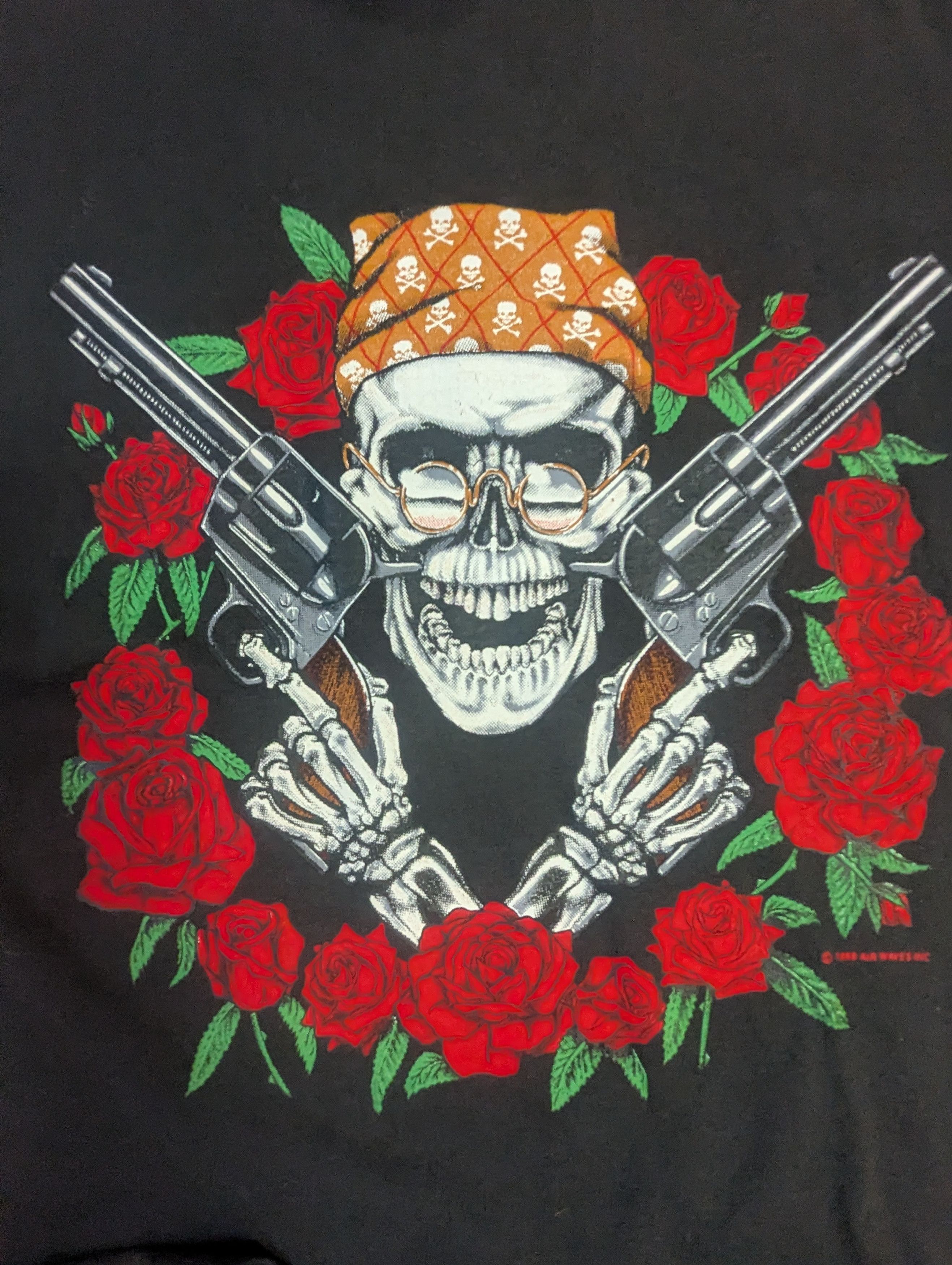 Vintage Vintage Guns N' Roses FOL 90's Gem Size US XL / EU 56 / 4 - 2 Thumbnail