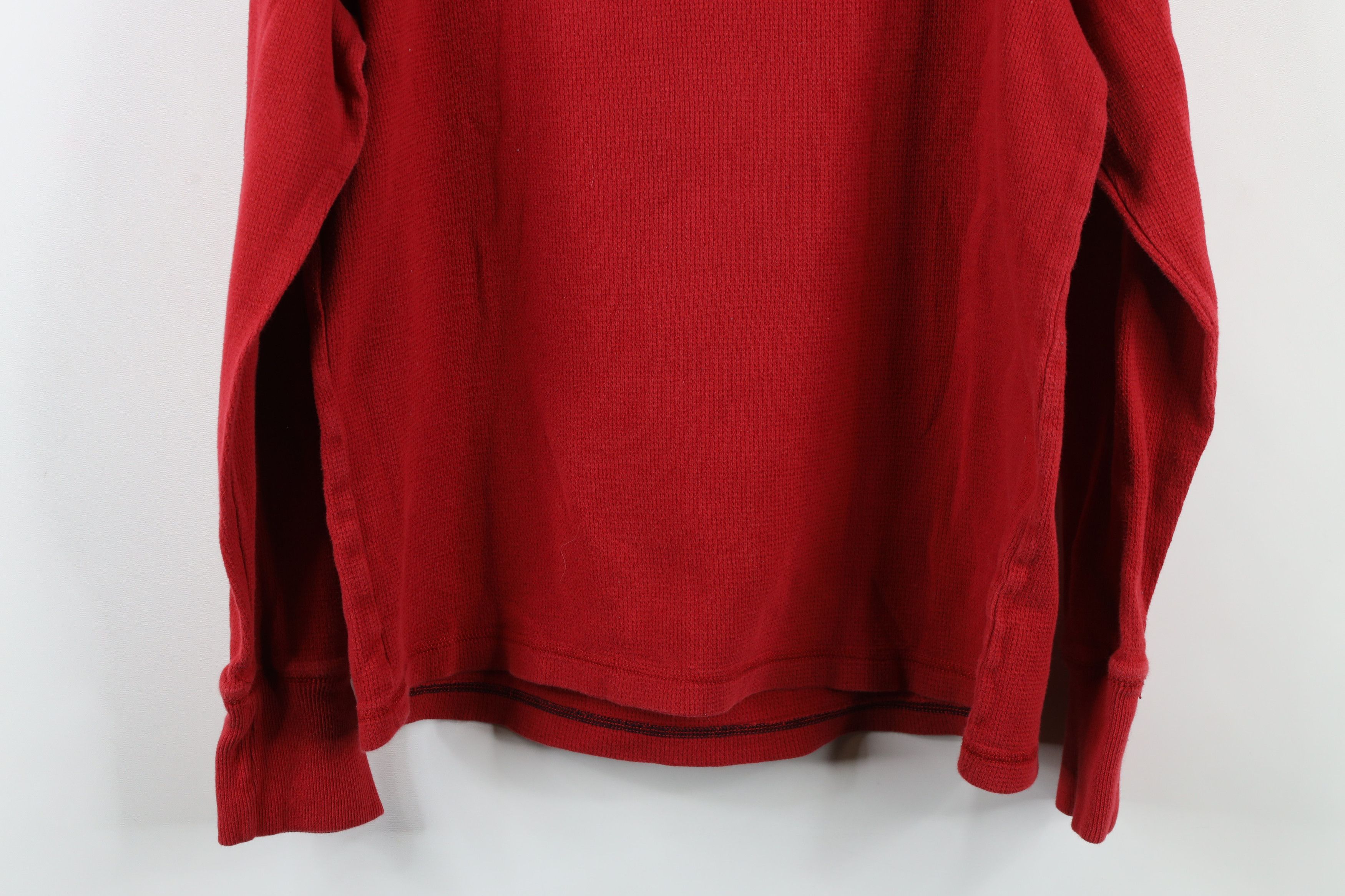 American Eagle Outfitters × Vintage Vintage Y2K American Eagle Outfitters Knit T-Shirt Red Size US L / EU 52-54 / 3 - 11 Thumbnail