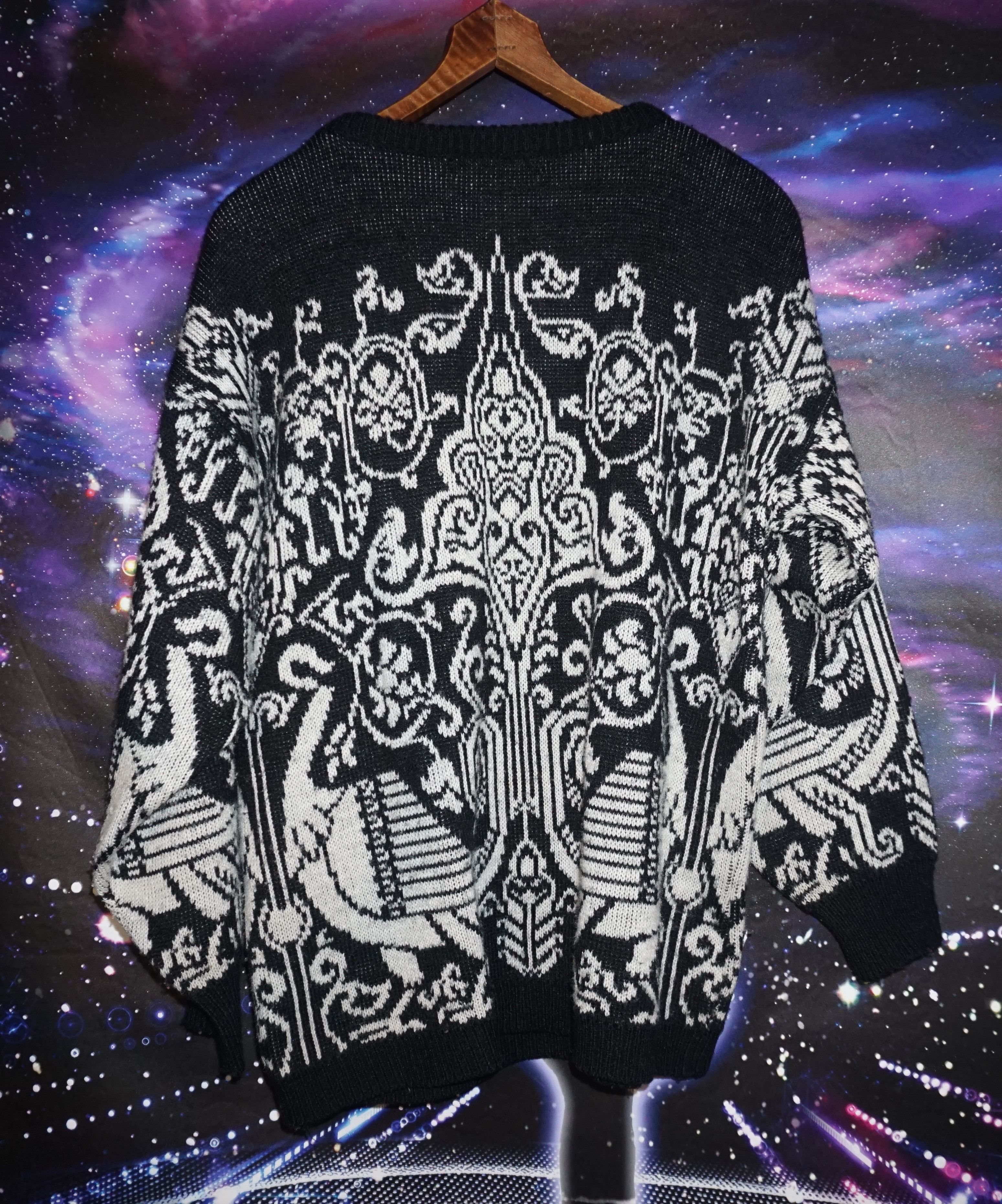 Vintage Unique Knitwear Sweater Stitch By Stitch Size US L / EU 52-54 / 3 - 2 Thumbnail