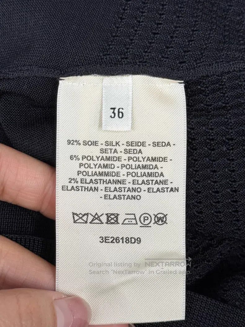 Hermes Hermes Grand Occasion Saddle Cutout Pattern Silk Crew Neck Size XS / US 0-2 / IT 36-38 - 5 Thumbnail