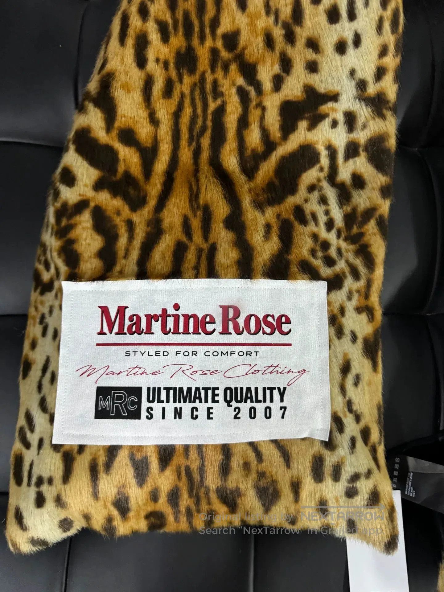 Martine Rose Martine Rose Leopard Yin Yang Coat. Size M / US 6-8 / IT 42-44 - 2 Thumbnail