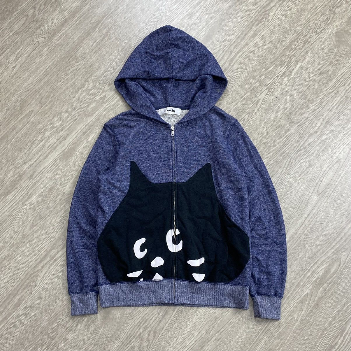 Issey Miyake × Ne-Net Ne-Net Cat Pocket Zip Up Sparkle Hoodie