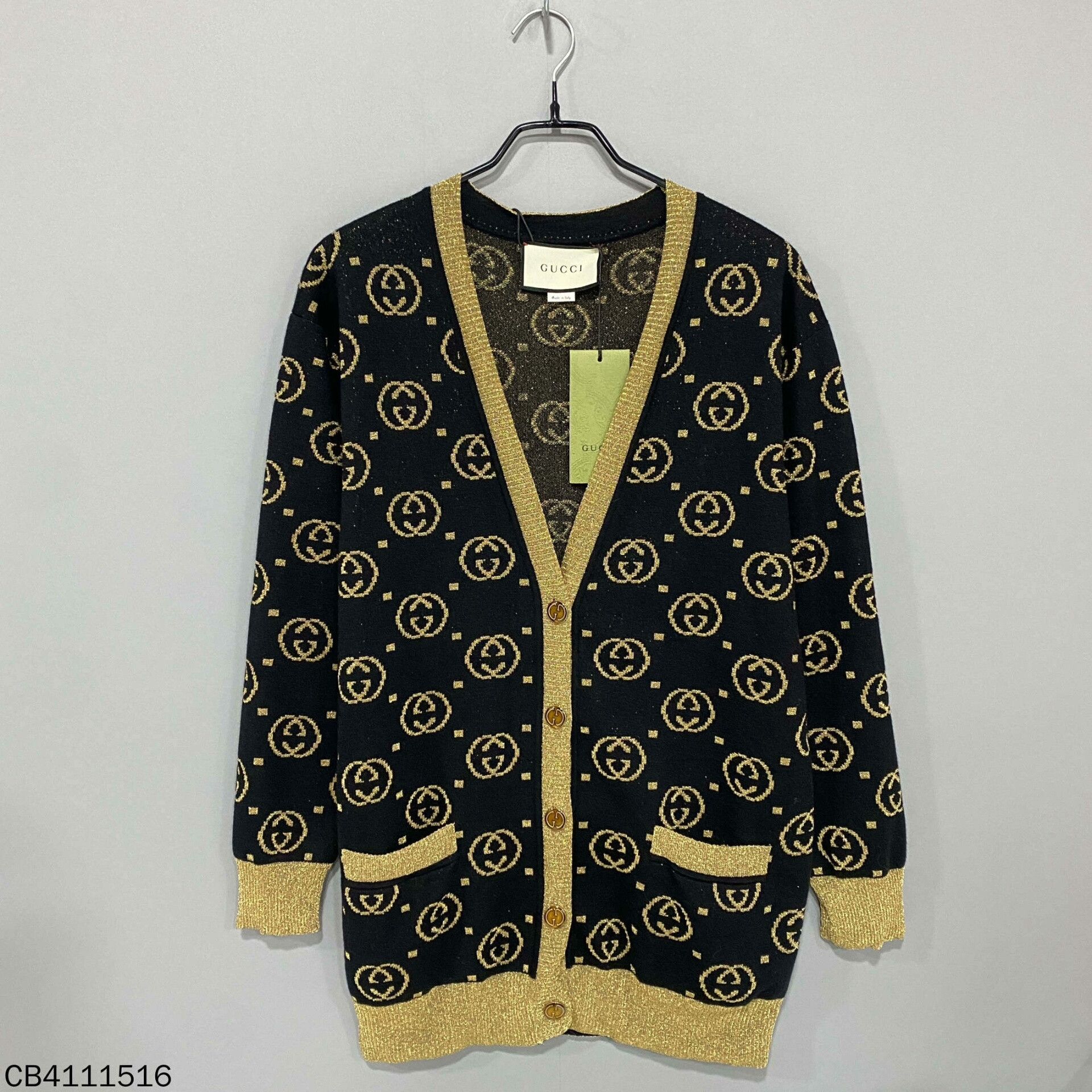 Gucci Gucci Wool Gold Sweater xs Men Size US XS / EU 42 / 0 - 1 Thumbnail