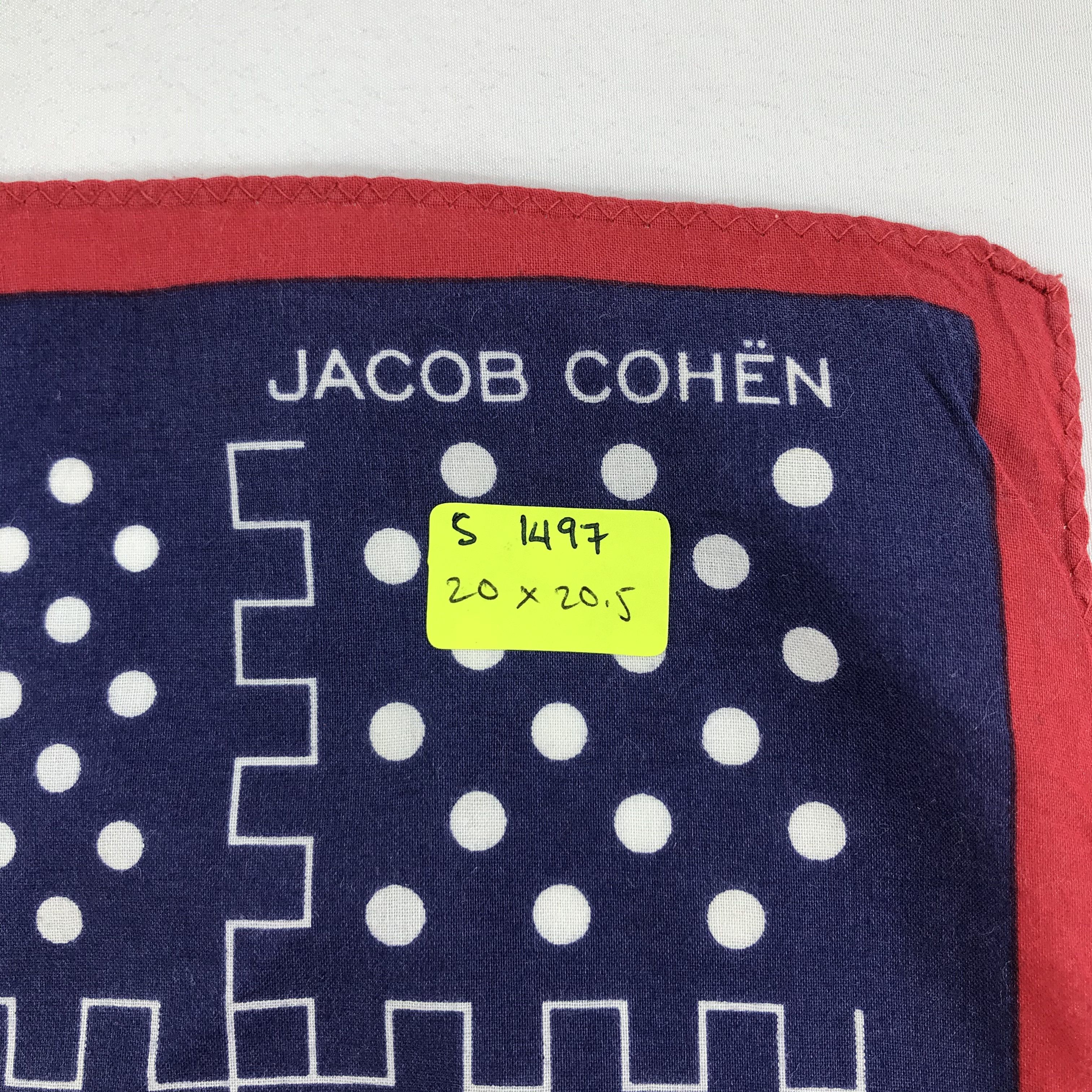 Jacob Cohen × Vintage Jacob Cohen Bandana / Handkerchief / Neckerchief - S1497 Size ONE SIZE - 5 Thumbnail
