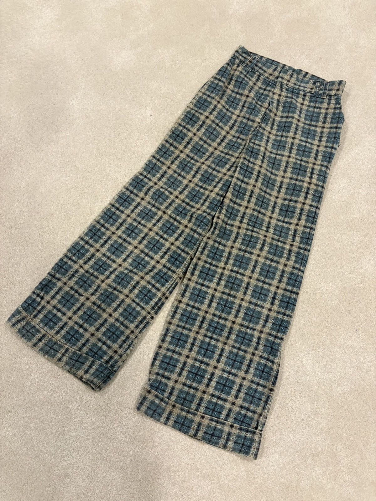 Vintage Vintage Wide Leg Trompe L’oeil Corduroy Pants Size US 30 / EU 46 - 14 Thumbnail