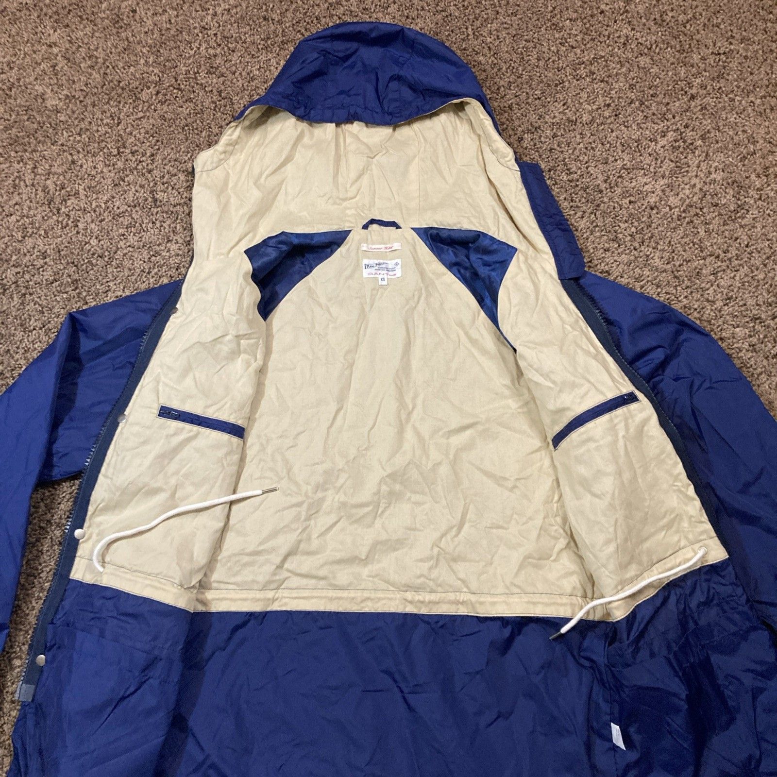 Gant Vtg Gant Michael Bastian Summer Hiker Rain Coat Jacket XS Size US XS / EU 42 / 0 - 5 Thumbnail