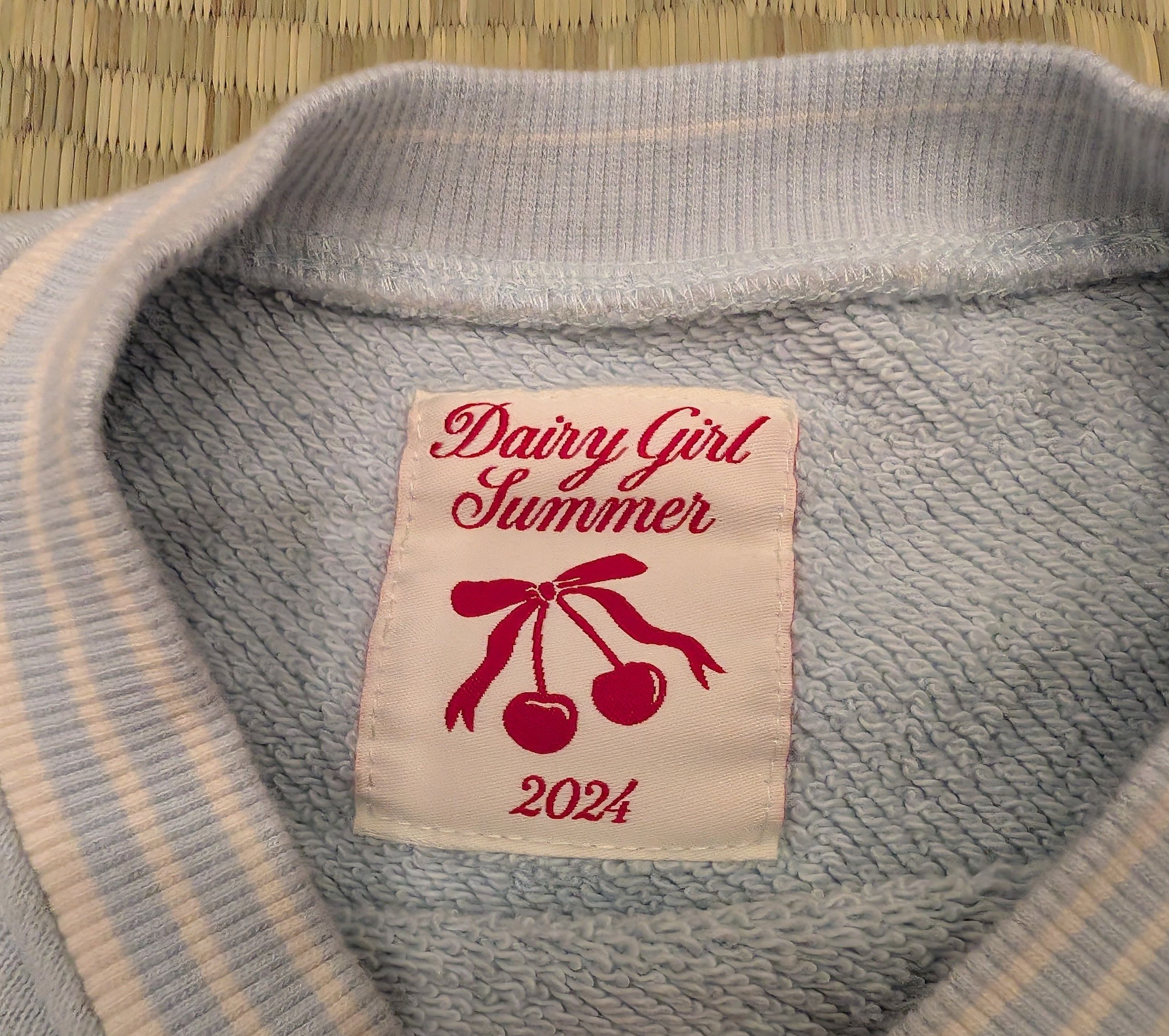 Other Dairy Boy Dairy Girl Summer 2024 Light Blue Sweatshirt Size S / US 4 / IT 40 - 3 Thumbnail