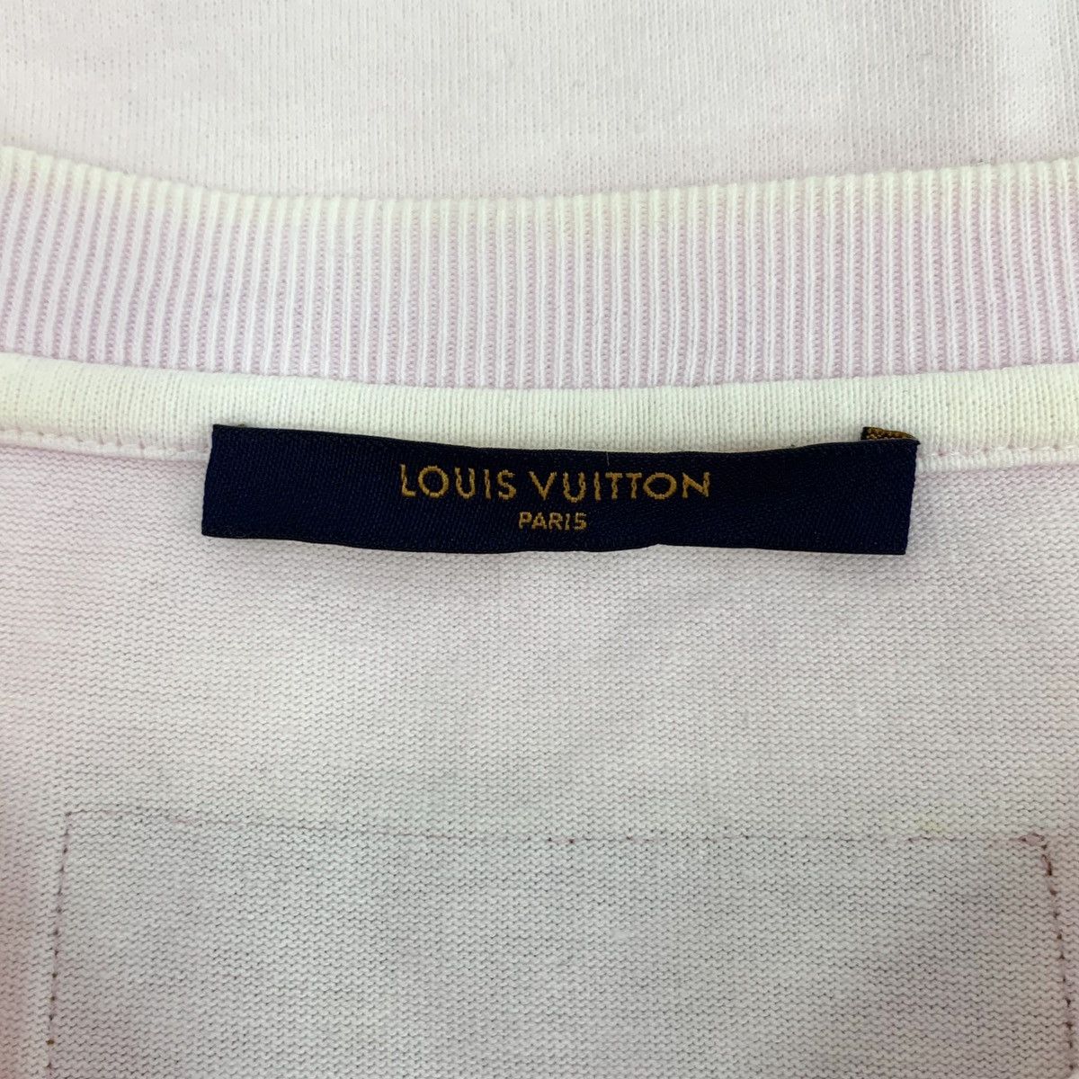 Louis Vuitton Louis Vuitton Pink Pocket Short Sleeve T-shirt K26WX Size US L / EU 52-54 / 3 - 5 Thumbnail