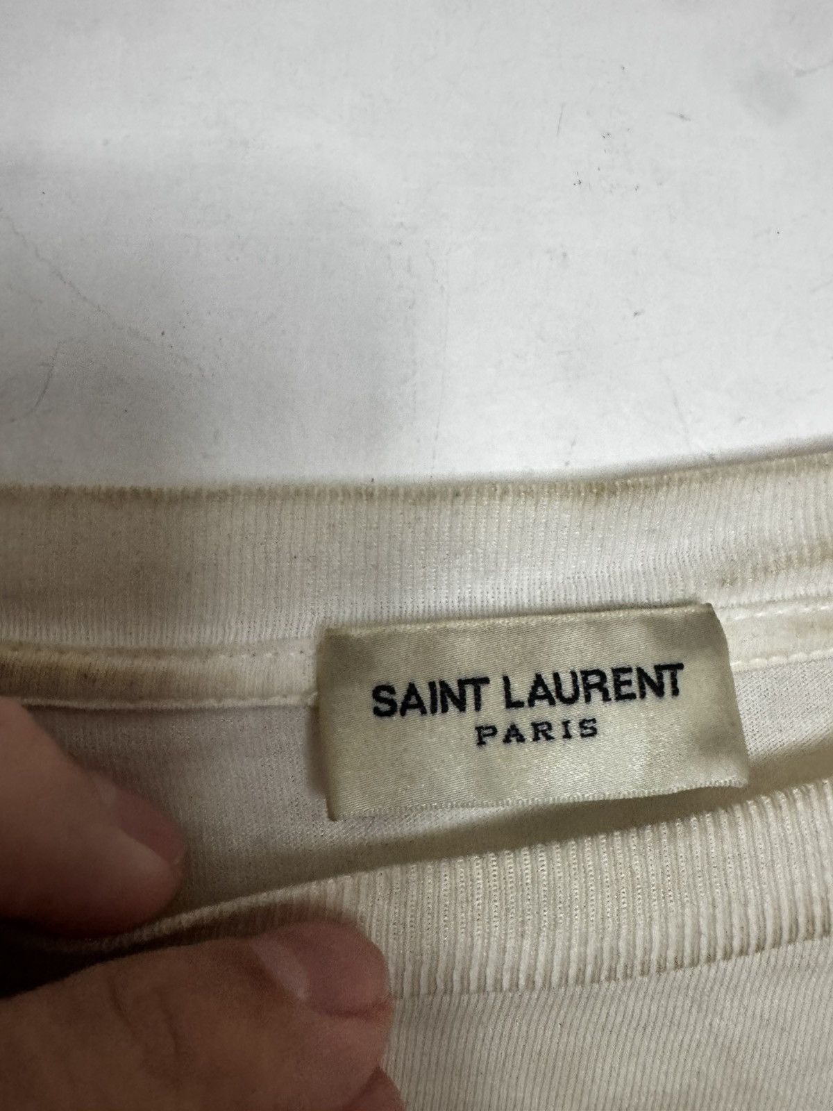 Saint Laurent Paris Bloodluster t Size US XXL / EU 58 / 5 - 2 Thumbnail