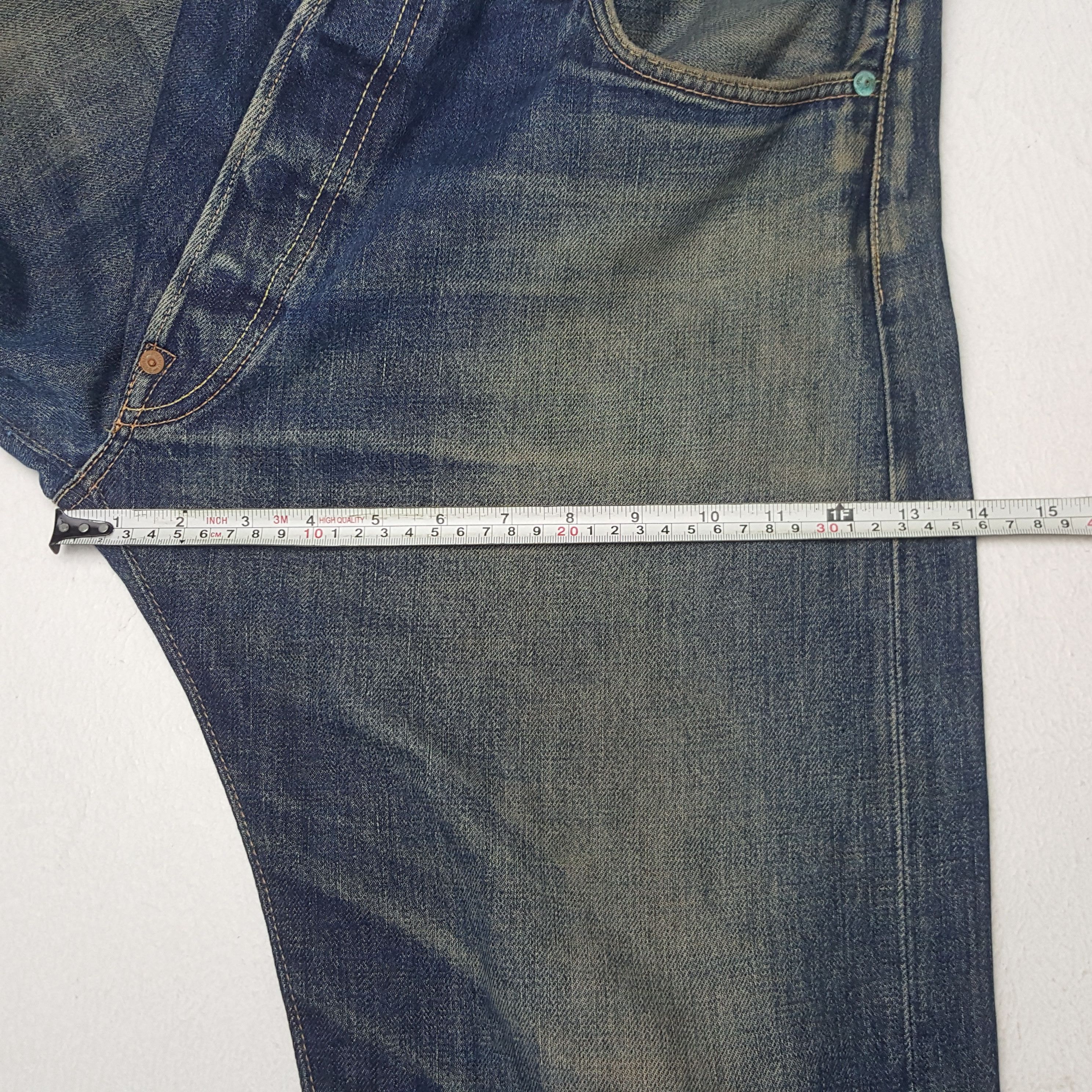 Evisu × Vintage Vintage Evisu Selvedge Custom Daicock Denim Jeans Size US 35 - 9 Thumbnail