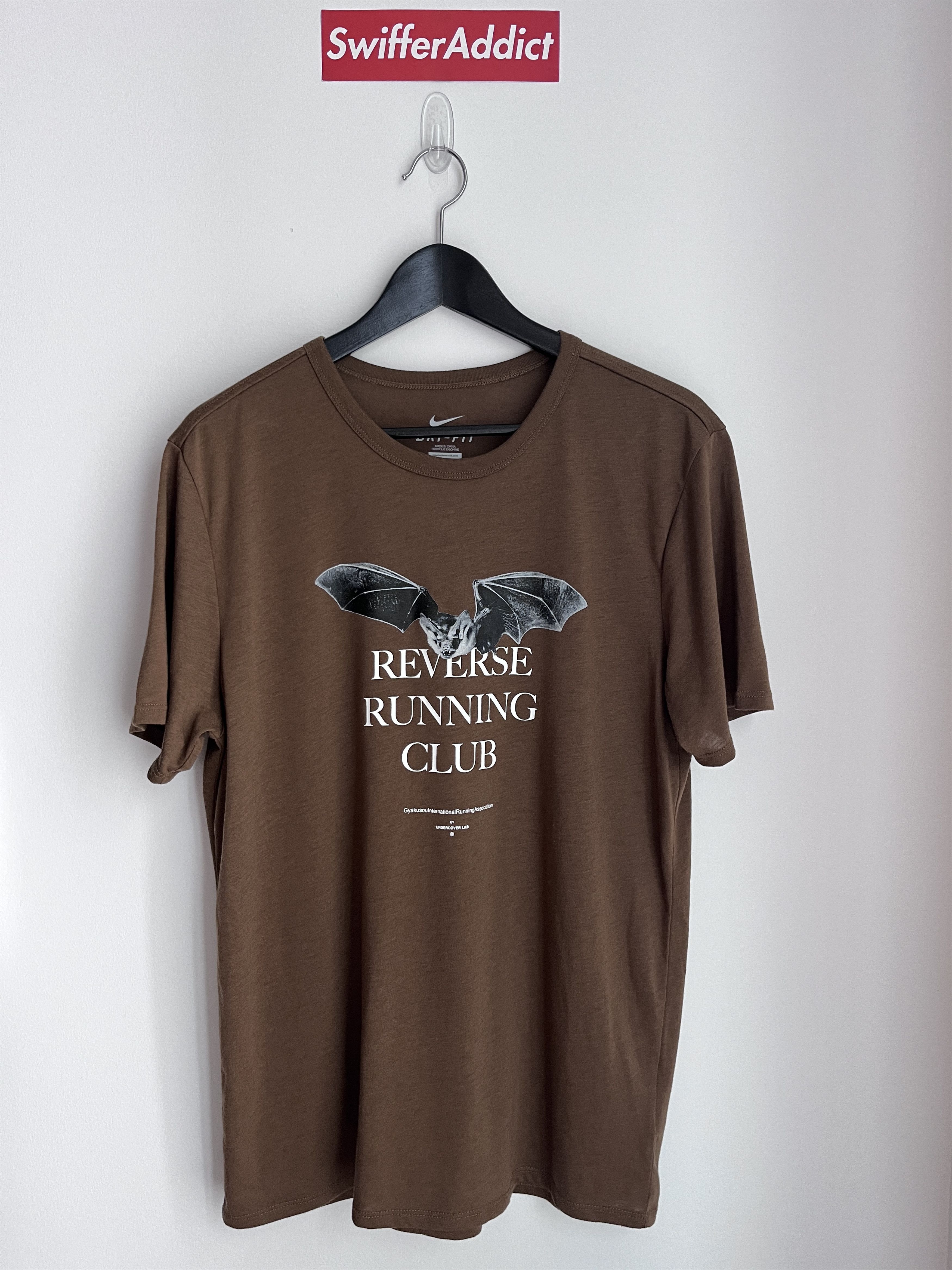 Nike GYAKUSOU REVERSE RUNNING CLUB Tシャツ Nike × Undercover Undercover gyakusou running club bat