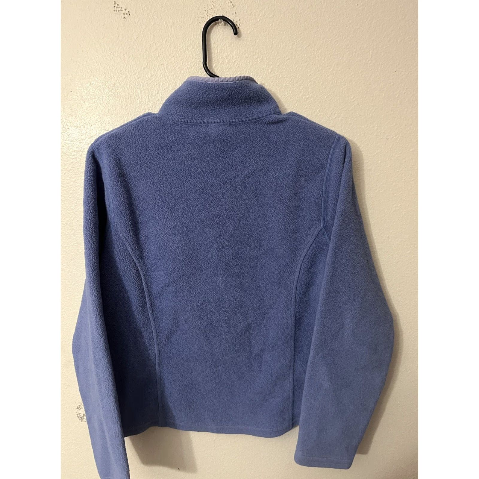 Vintage LL Bean Women's Jacket S Blue Fleece 1/4 Zip Pullover Polartec BFC7 Size S / US 4 / IT 40 - 2 Thumbnail