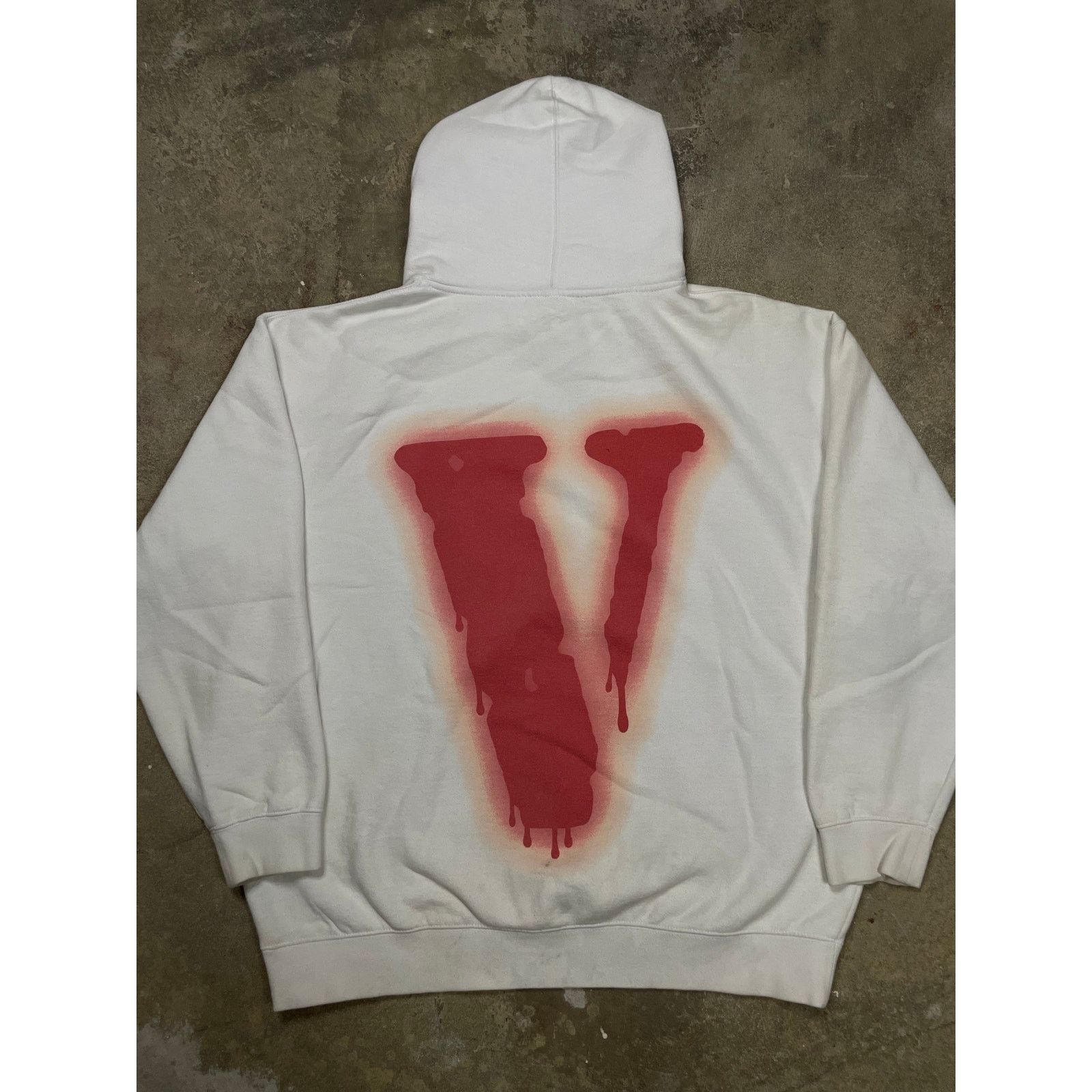 Vlone VLONE Bad Habits Hoodie White XL Used Size US XL / EU 56 / 4 - 2 Thumbnail
