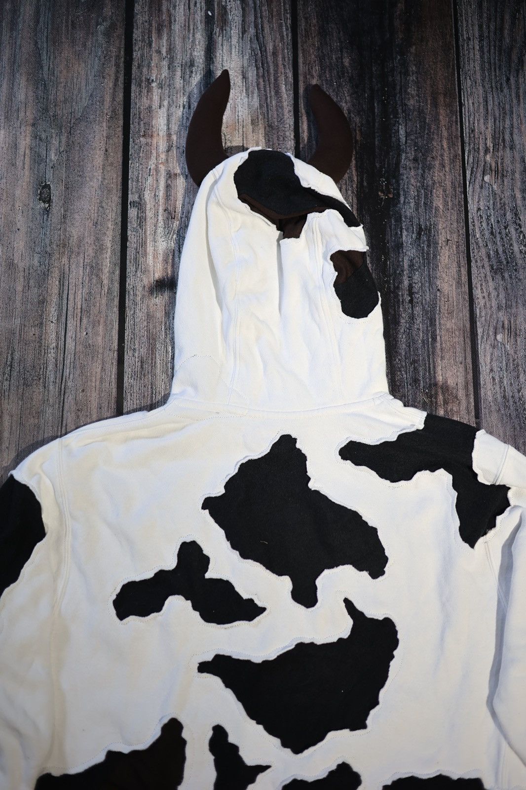 Nike Nike Custom Hoodie Cow Vintage Y2K Size US M / EU 48-50 / 2 - 10 Thumbnail