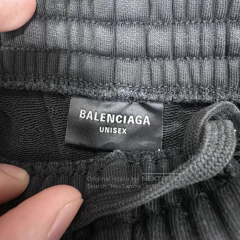 Balenciaga Balenciaga size M Logo Printed Elastic Waist Casual Short Size US 27 - 3 Thumbnail