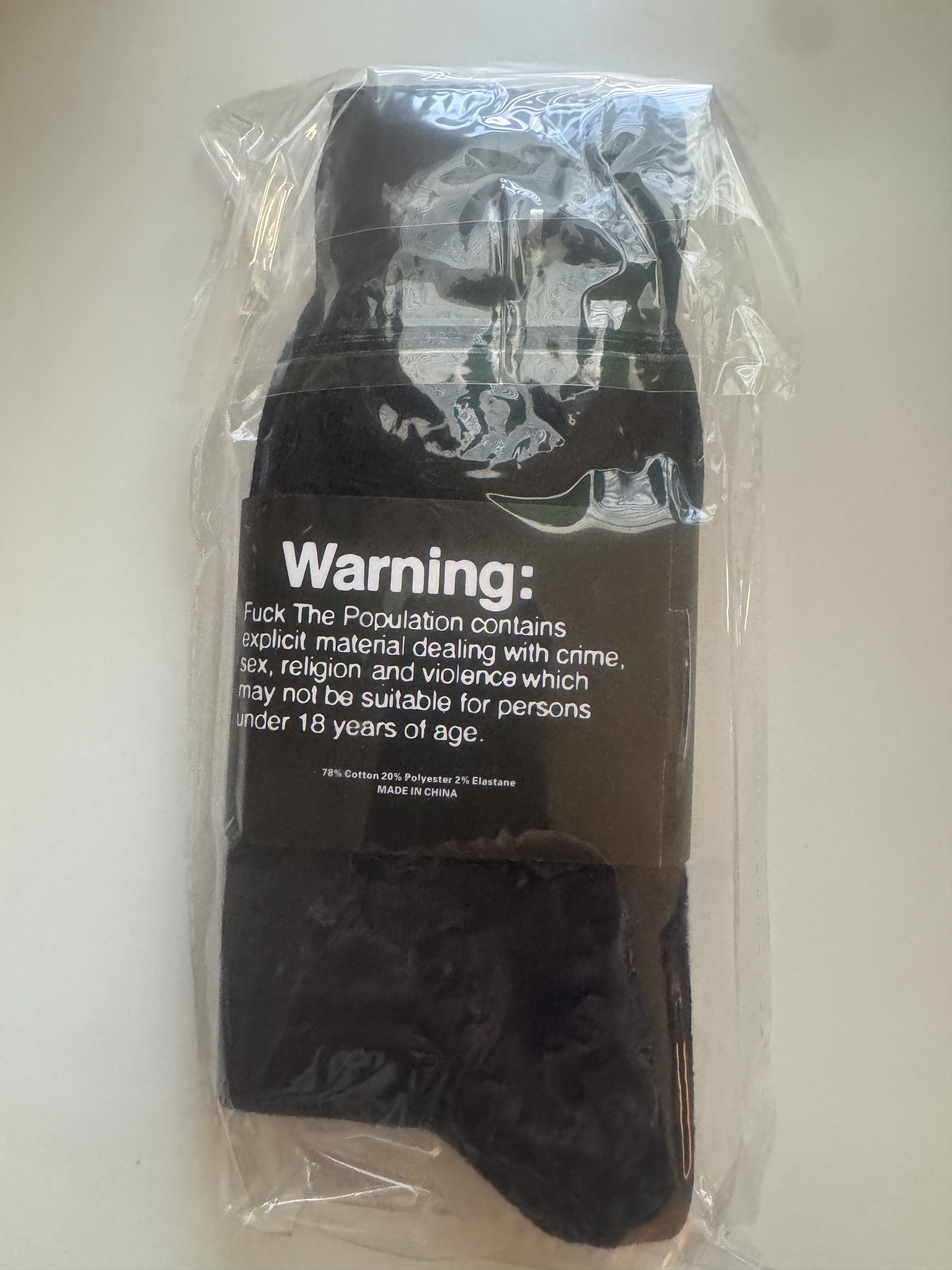 Fuck The Population FTP POLO BEAR SKI MASK SOCKS - NAVY (OS) Size ONE SIZE - 6 Thumbnail