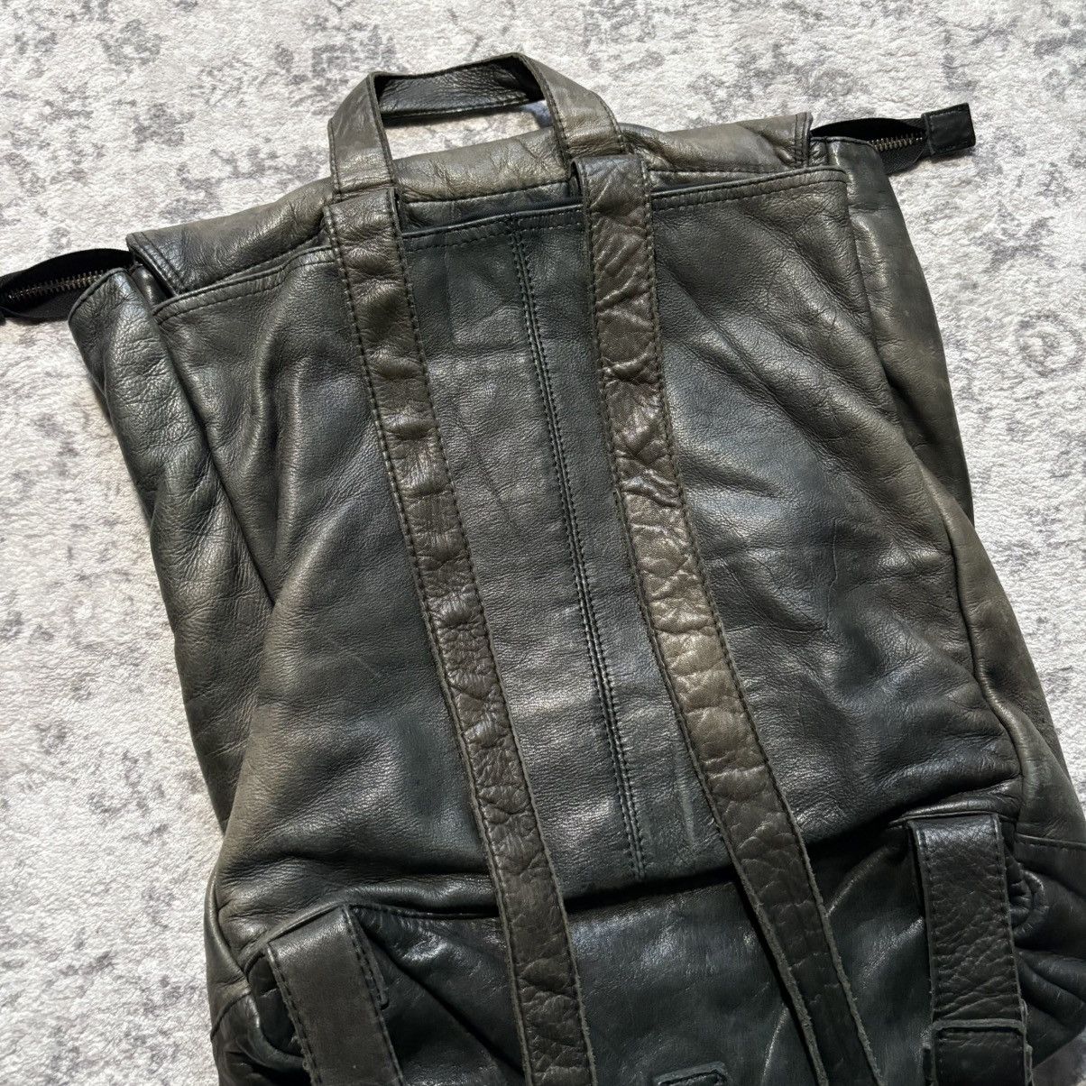 Y's for Men Y’s For Men Cowhide Leather Flap Backpack Size ONE SIZE - 8 Thumbnail