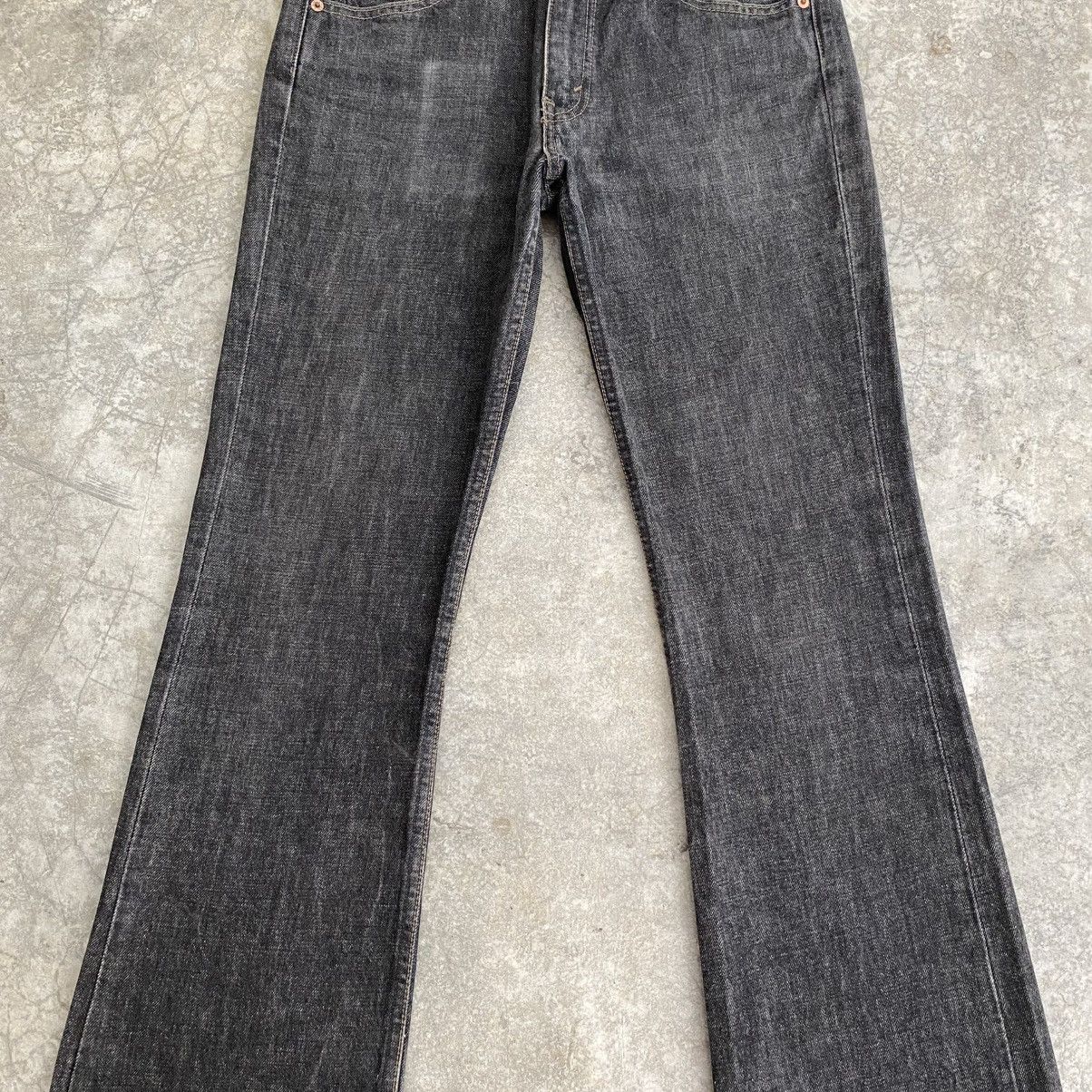 Levi's Size 30x31 Vintage Early 2000’s Levis 517 Black Flared Jeans Size US 30 / EU 46 - 5 Thumbnail