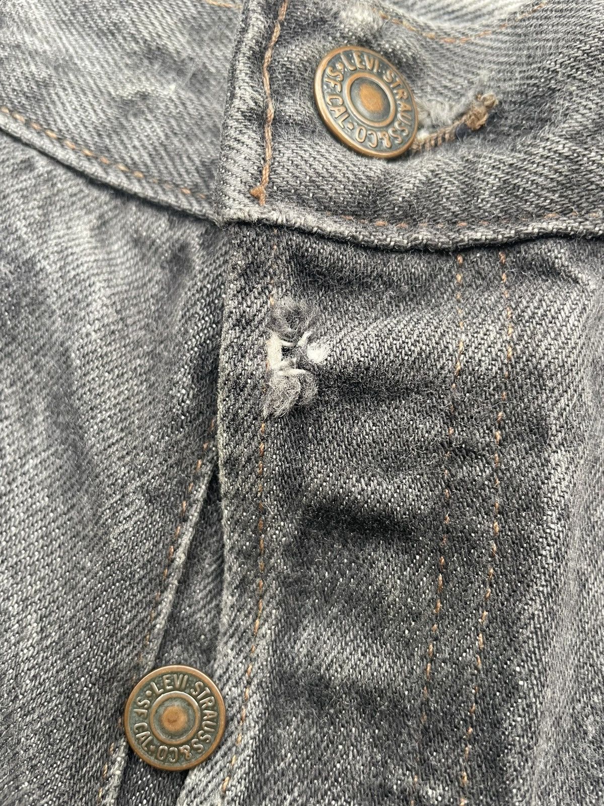 Levi's Vintage 1989 Levis 501 e Size US 35 - 17 Thumbnail