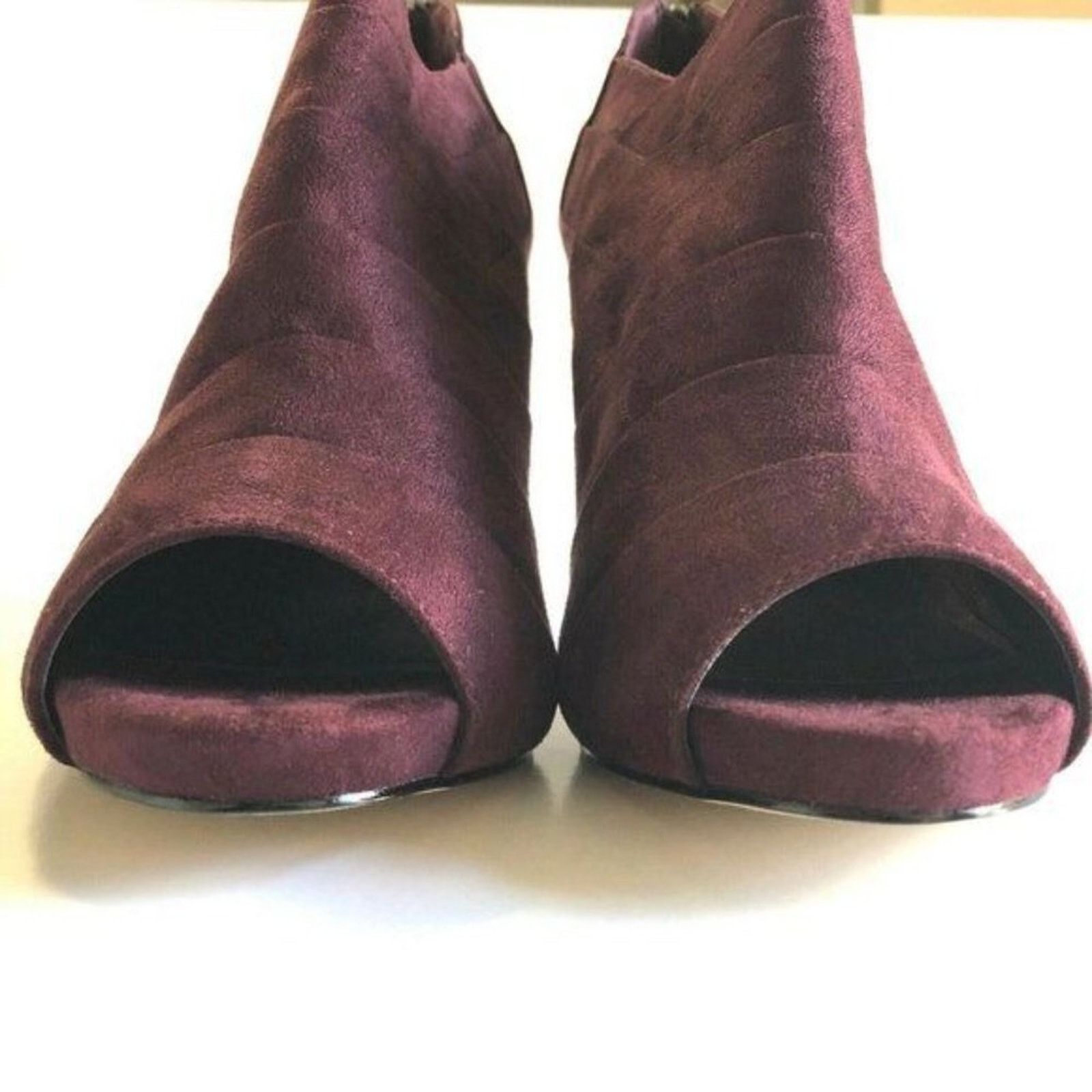Saks Fifth Avenue Saks 5th Ave Shoes Women 11 M Sueded Heel Booties Ankle Size US 11 / IT 41 - 3 Thumbnail
