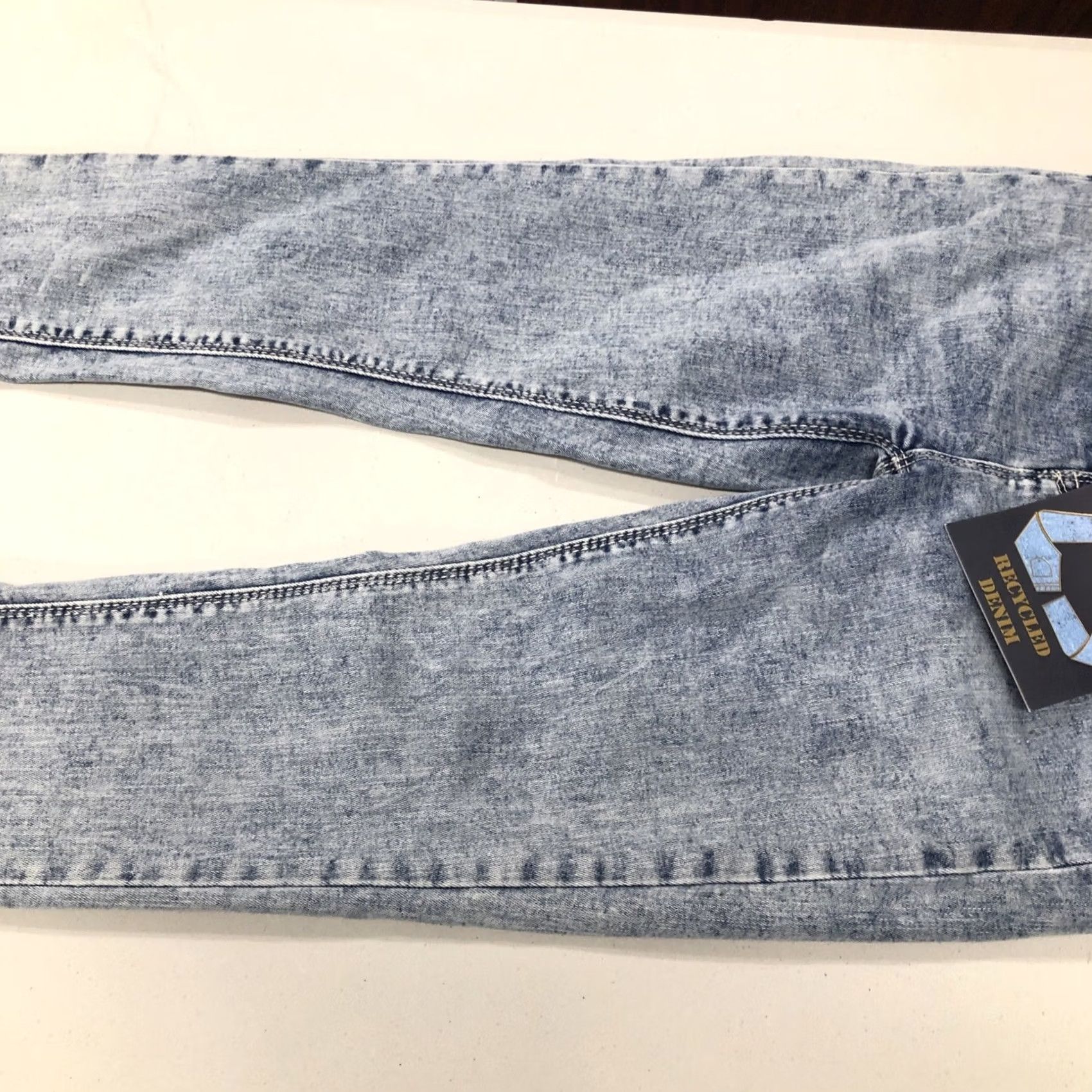 Vintage Indigo Rein Jeans Slim Ankle 26x26 NWT Blue Denim Stretch 5/26 High Rise Narrow Leg 5-Pocket Style Women Mens Size 27" / US 4 / IT 40 - 4 Thumbnail
