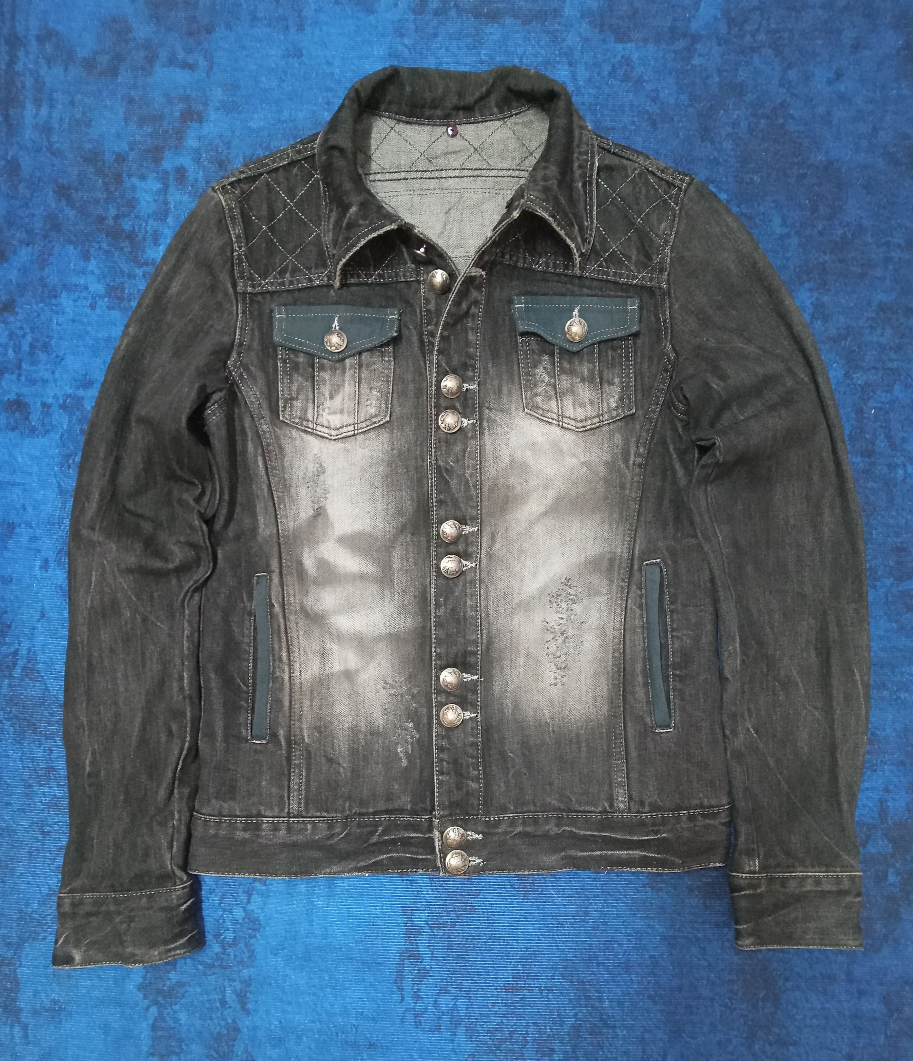 Other Lagust Rare Design Denim Jacket Size US L / EU 52-54 / 3 - 1 Thumbnail