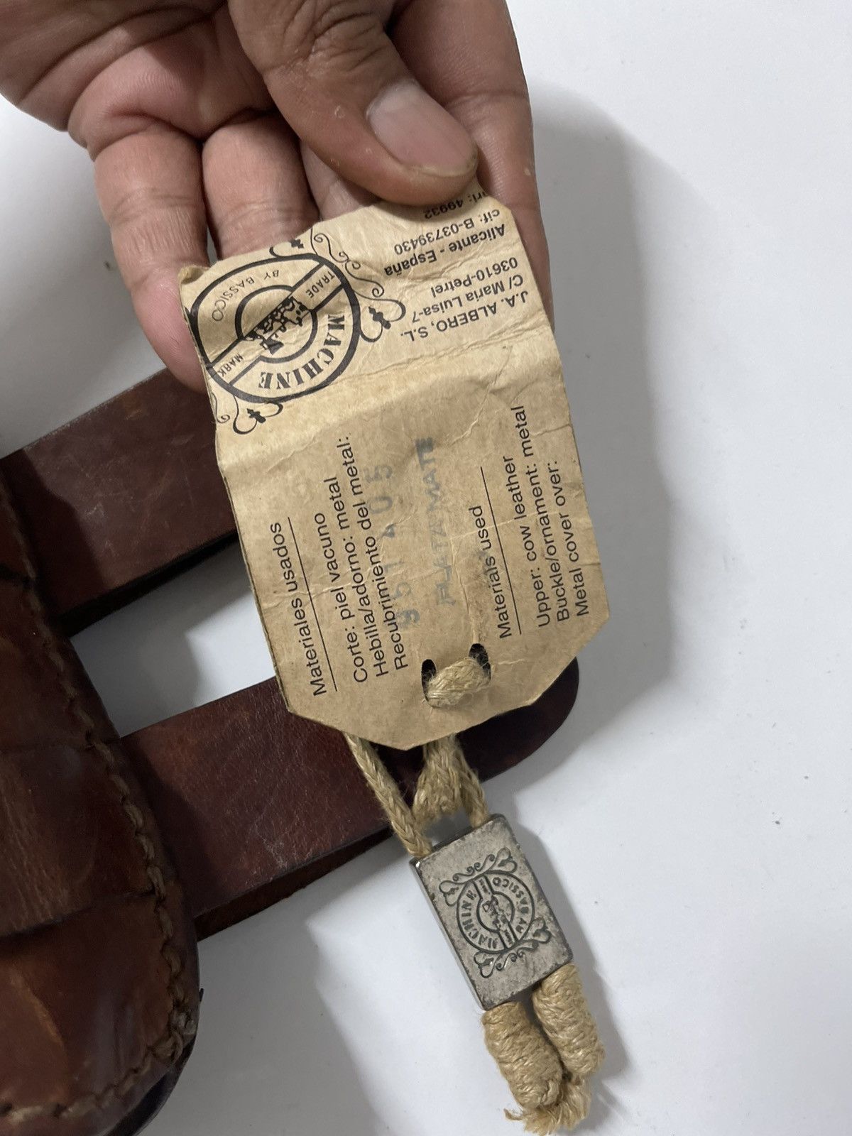 Genuine Leather BASSICO SPAIN LEATHER BELT BAG Size ONE SIZE - 5 Thumbnail